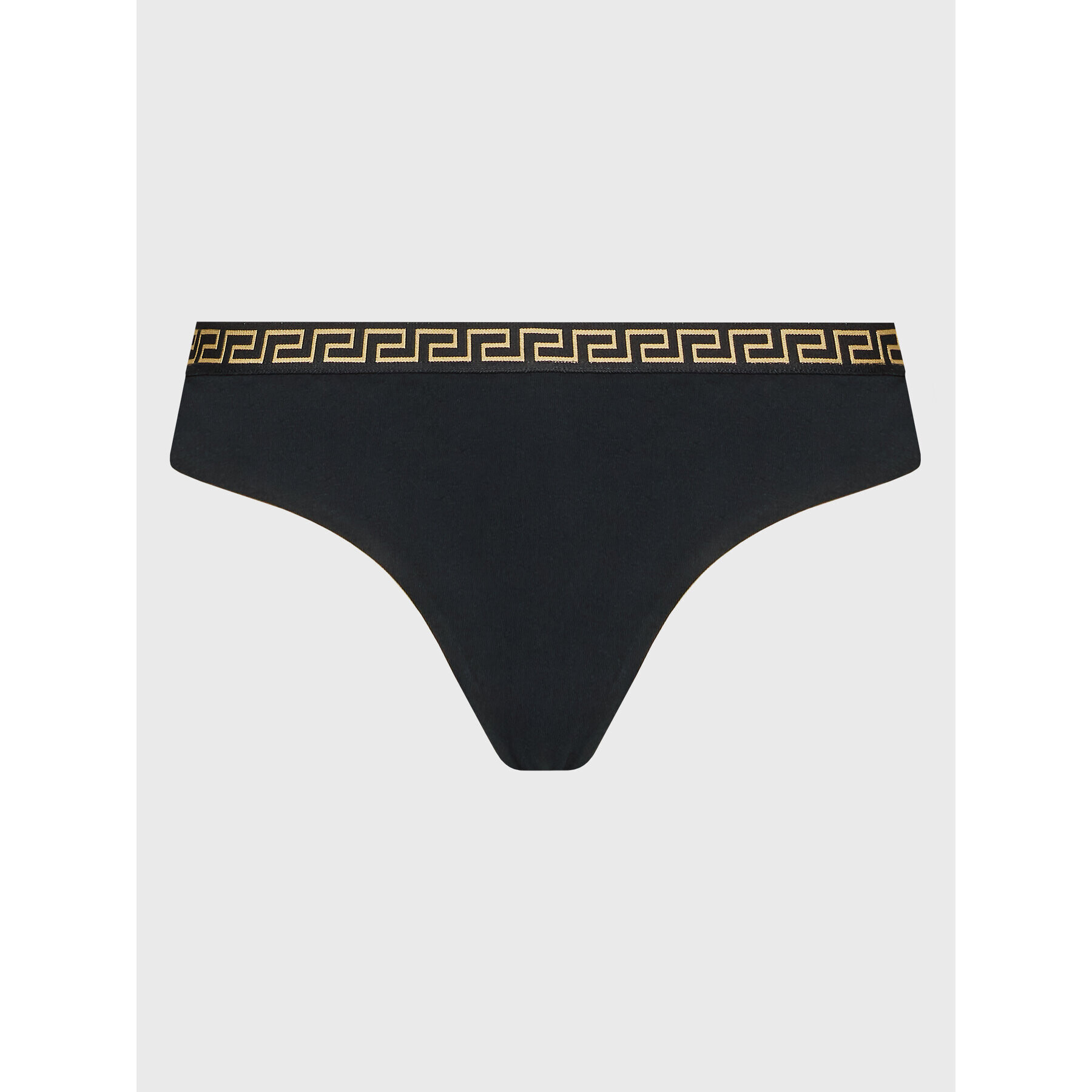 Versace Дамски бикини тип бразилиана Greca Border 1003180 Черен - Pepit.bg