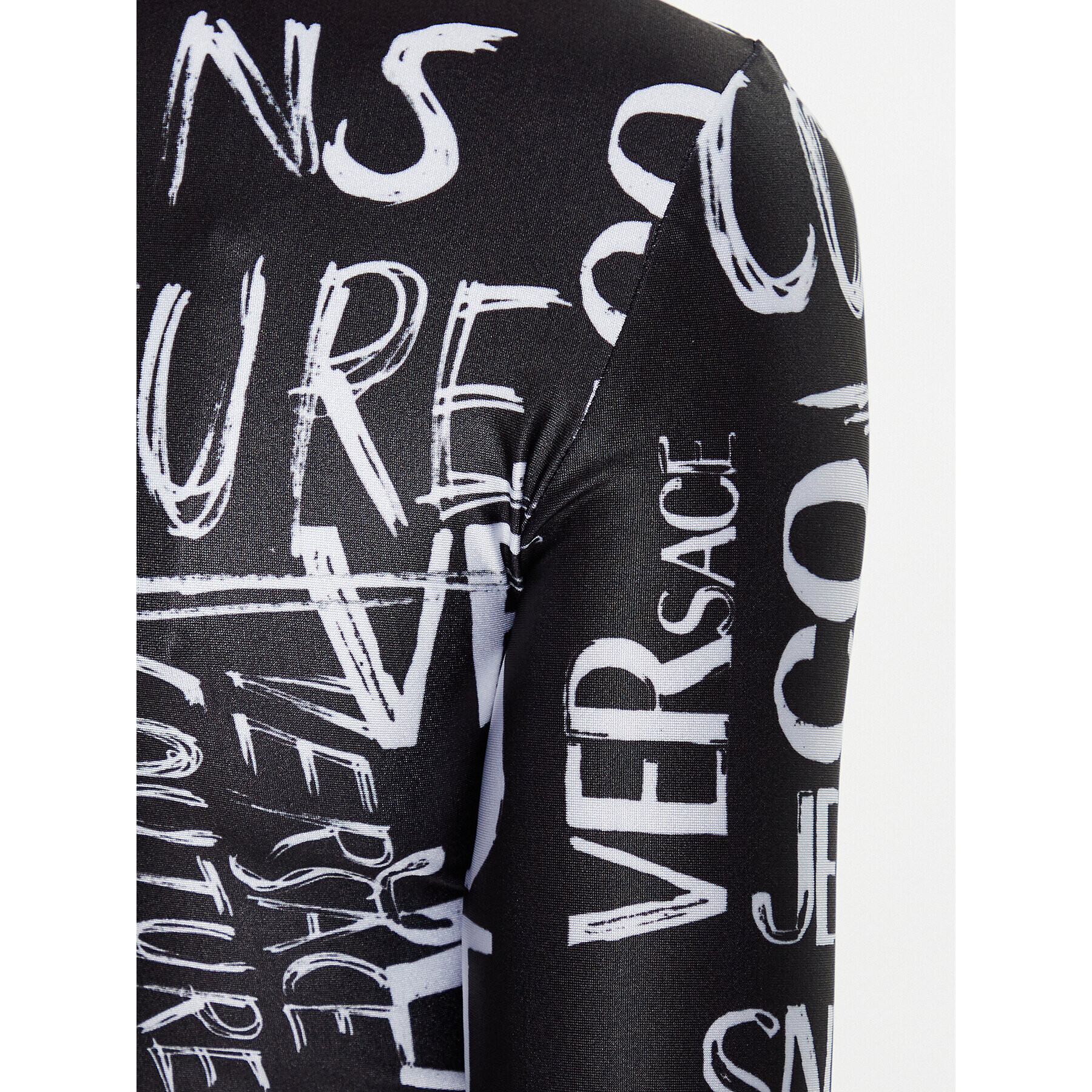 Versace Jeans Couture Блуза 74HAH222 Черен Slim Fit - Pepit.bg