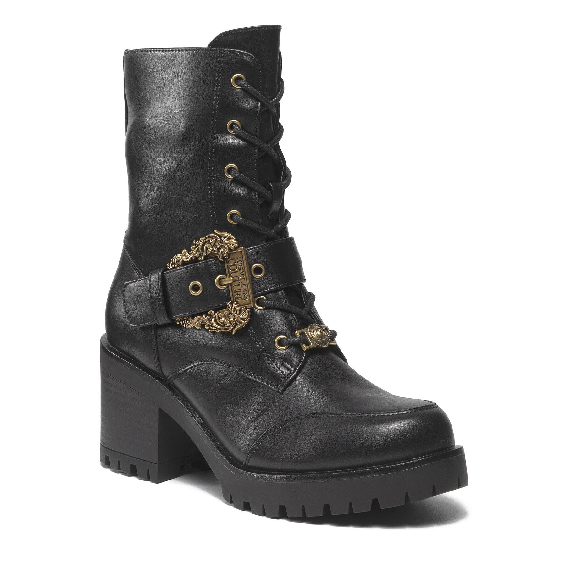 Versace Jeans Couture Боти 71VA3S94 Черен - Pepit.bg