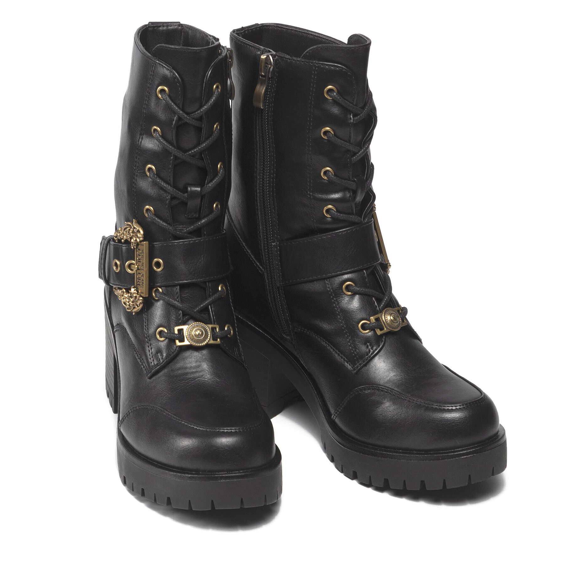 Versace Jeans Couture Боти 71VA3S94 Черен - Pepit.bg