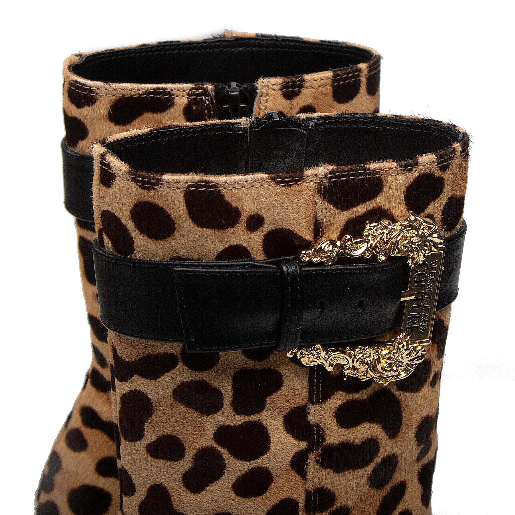 Versace Jeans Couture Боти 73VA3S01 Кафяв - Pepit.bg