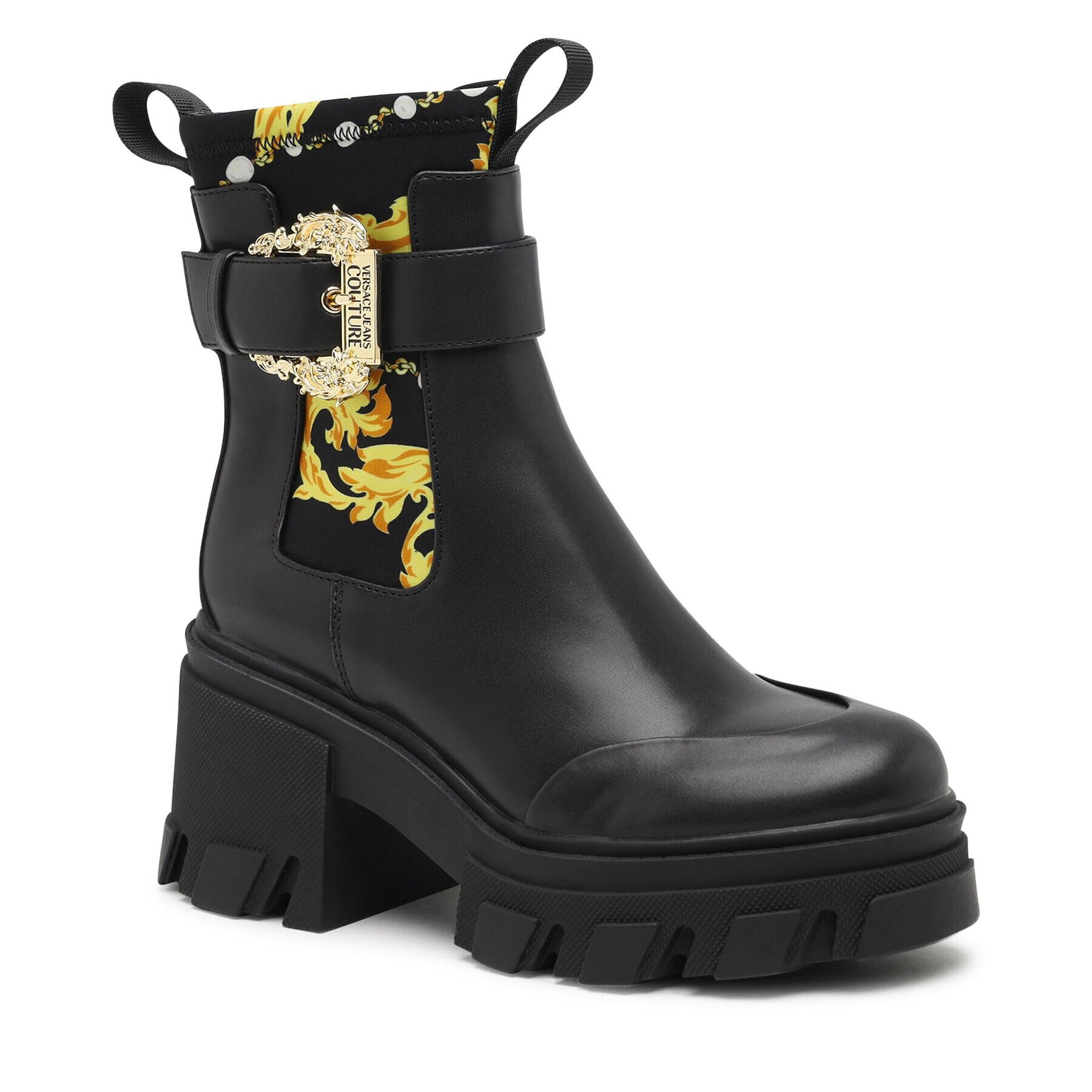Versace Jeans Couture Боти 75VA3S84 Черен - Pepit.bg