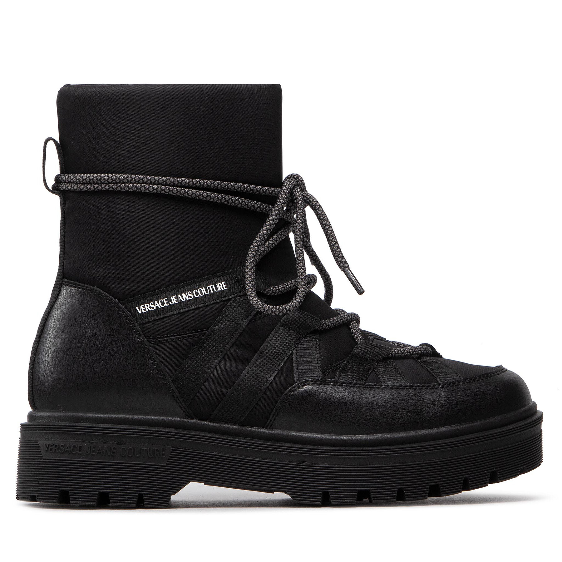 Versace Jeans Couture Ботуши 73YA3S40 Черен - Pepit.bg
