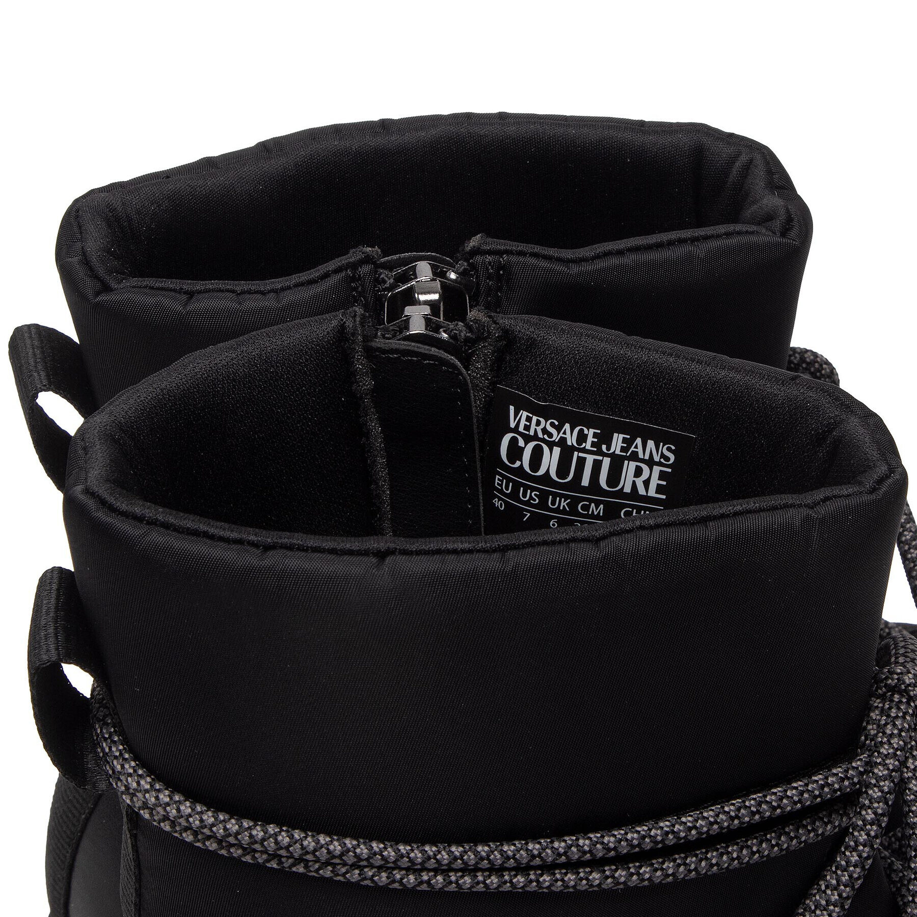 Versace Jeans Couture Ботуши 73YA3S40 Черен - Pepit.bg