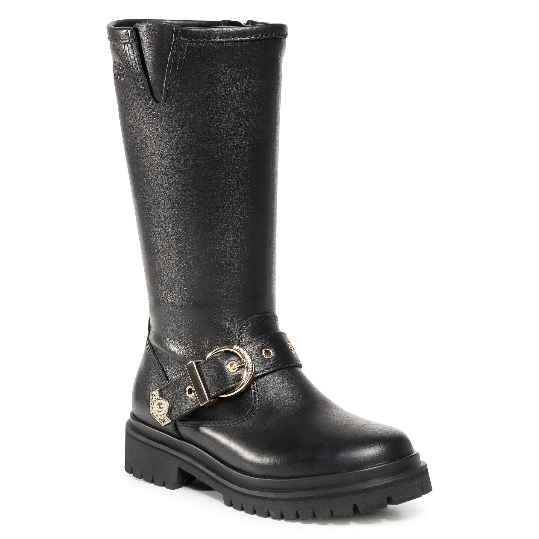 Versace Jeans Couture Ботуши E0VZAS40 Черен - Pepit.bg