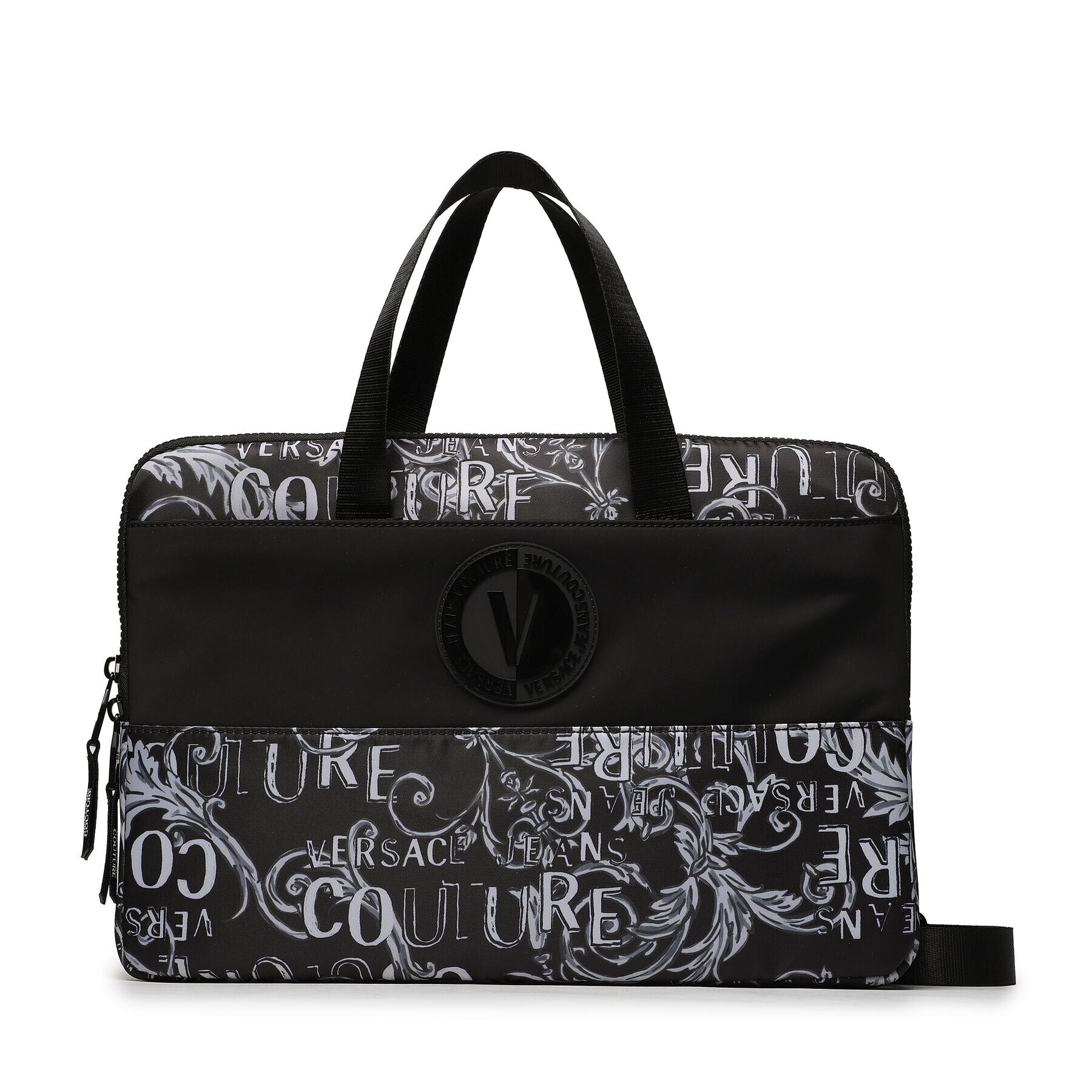 Versace Jeans Couture Чанта за лаптоп 74YA4B7A Черен - Pepit.bg