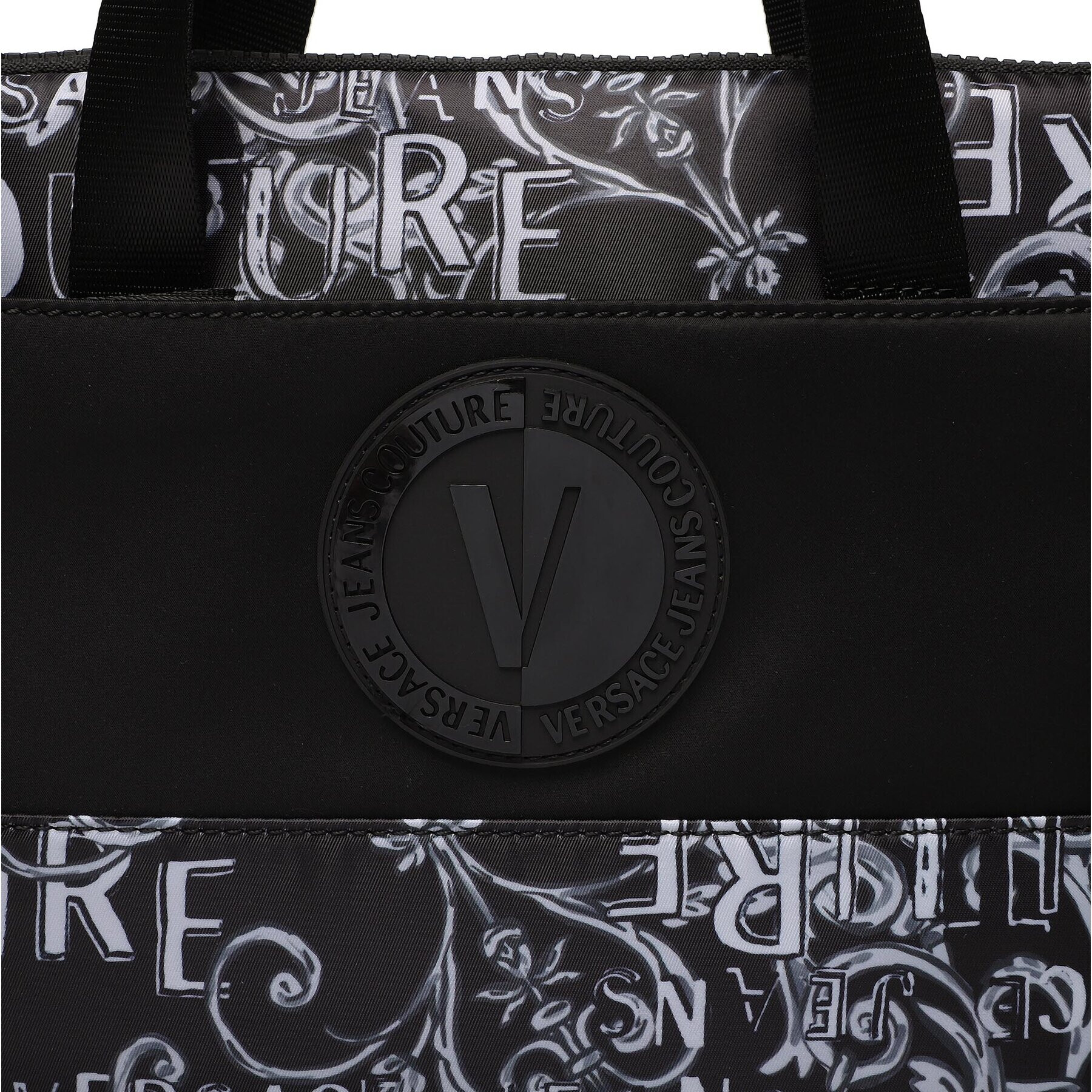 Versace Jeans Couture Чанта за лаптоп 74YA4B7A Черен - Pepit.bg