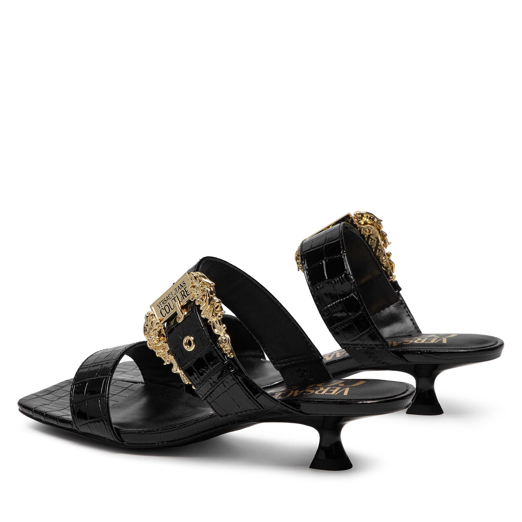 Versace Jeans Couture Чехли 72VA3S40 Черен - Pepit.bg