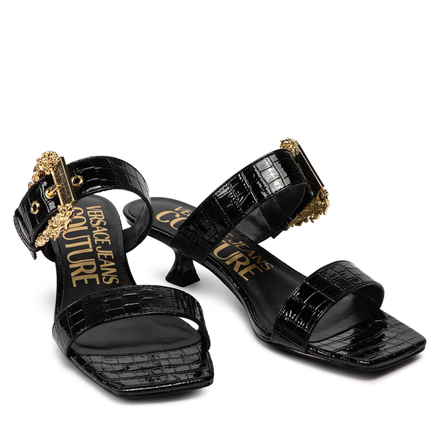 Versace Jeans Couture Чехли 72VA3S40 Черен - Pepit.bg