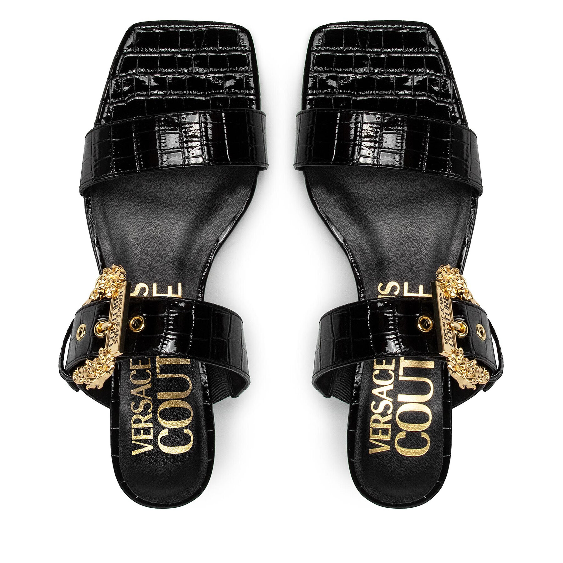 Versace Jeans Couture Чехли 72VA3S40 Черен - Pepit.bg