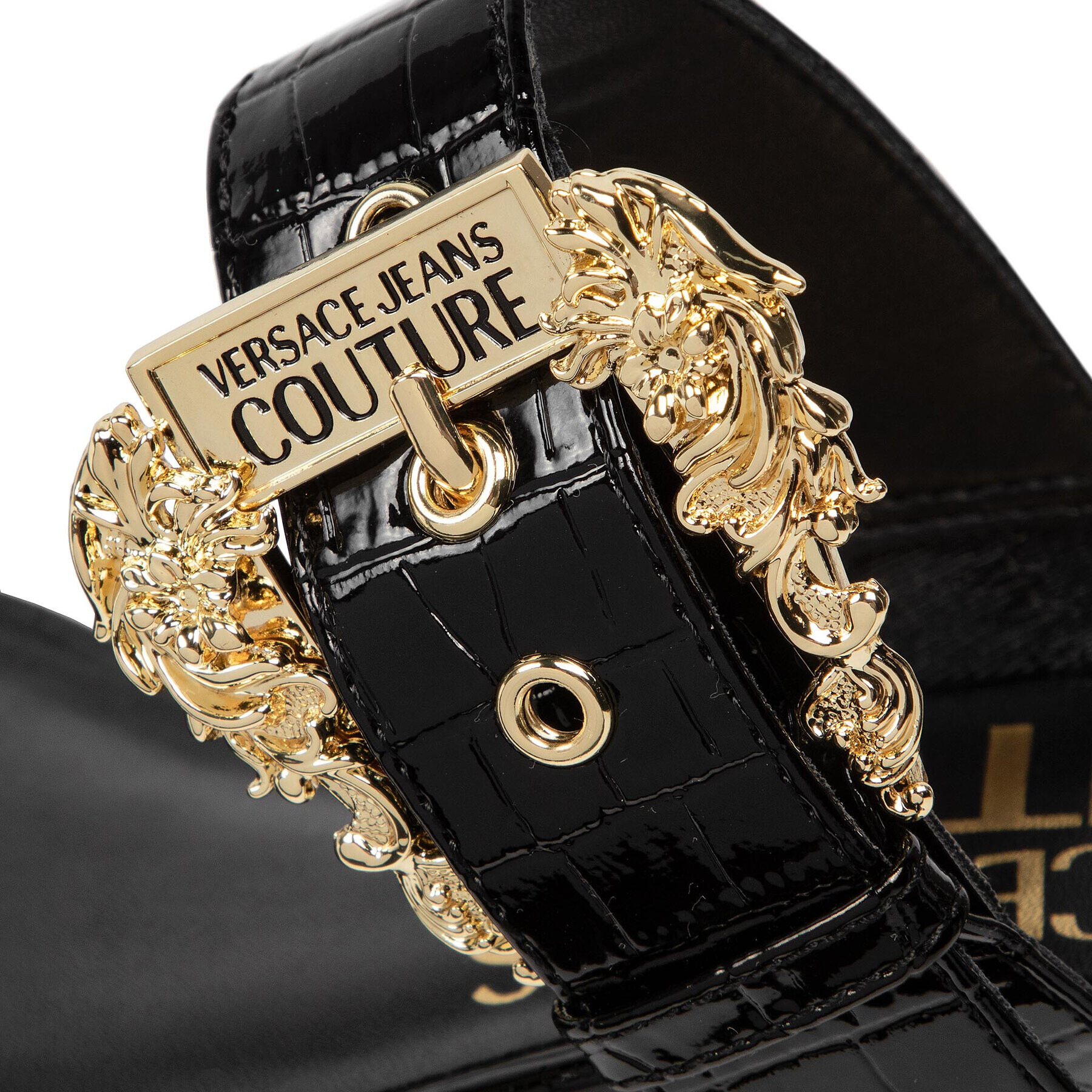Versace Jeans Couture Чехли 72VA3S40 Черен - Pepit.bg