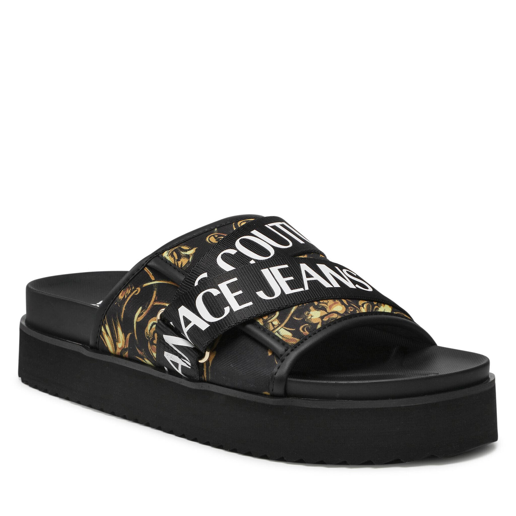 Versace Jeans Couture Чехли 72YA3SM2 Черен - Pepit.bg
