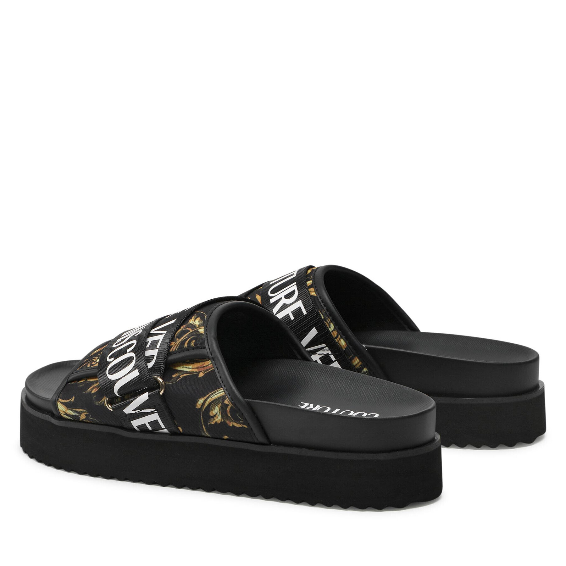Versace Jeans Couture Чехли 72YA3SM2 Черен - Pepit.bg