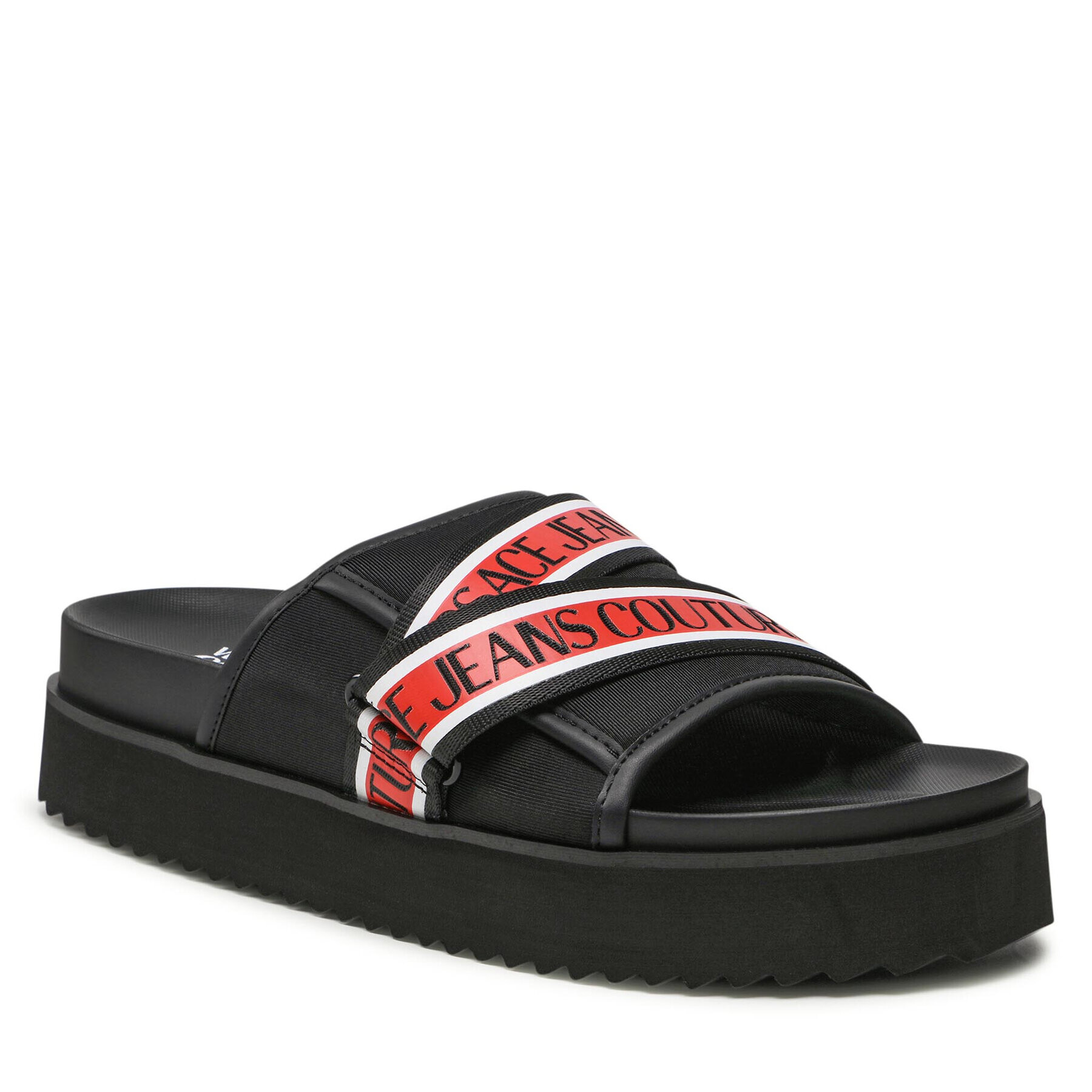 Versace Jeans Couture Чехли 72YA3SM2 Черен - Pepit.bg
