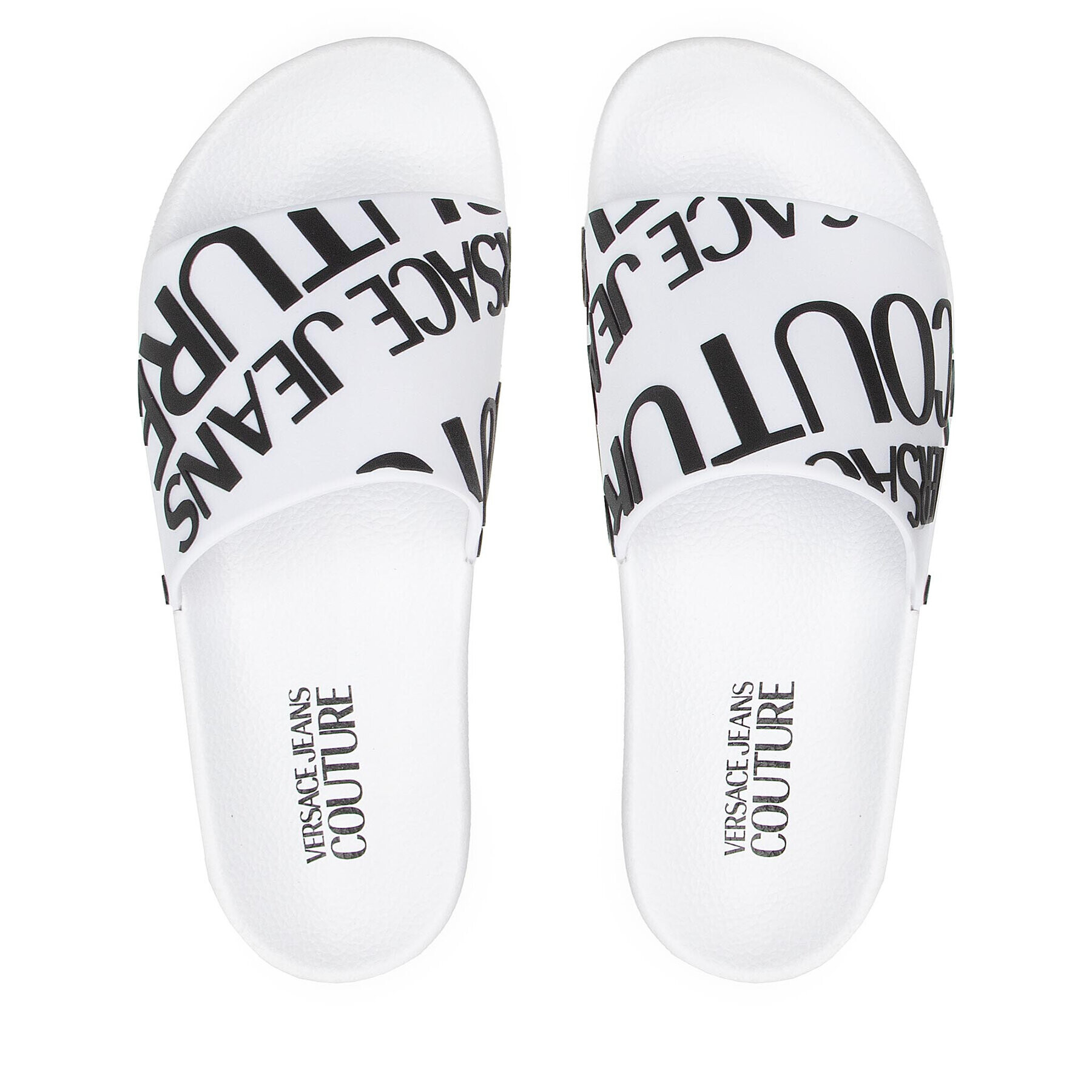 Versace Jeans Couture Чехли 73YA3SQ1 Бял - Pepit.bg