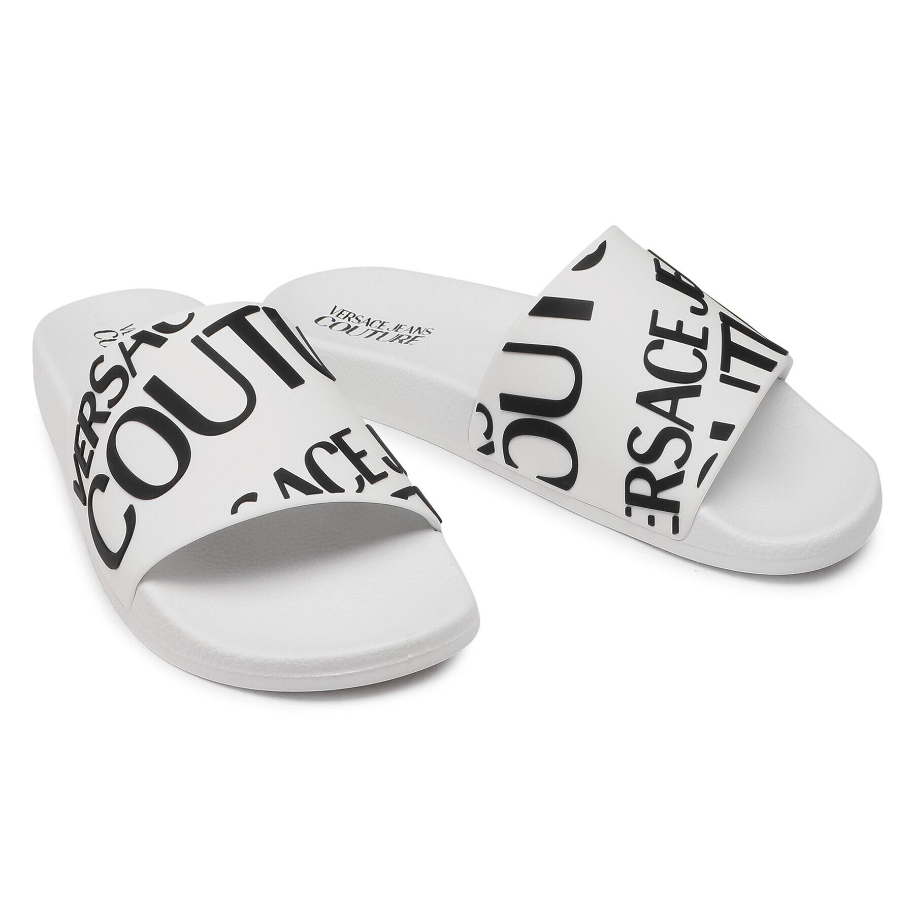 Versace Jeans Couture Чехли E0YWASQ1 Бял - Pepit.bg