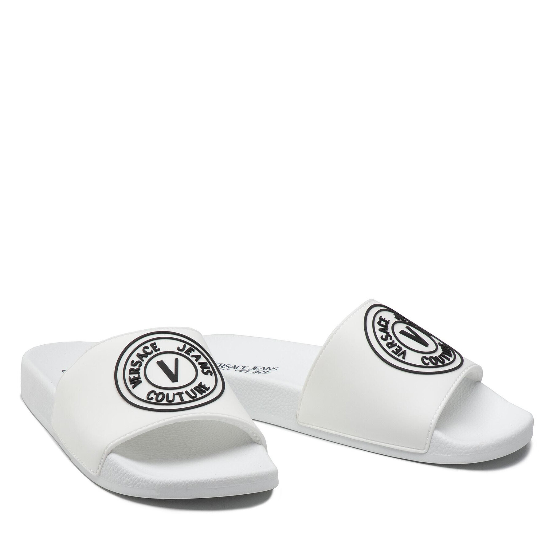 Versace Jeans Couture Чехли 72YA3SQ3 Бял - Pepit.bg