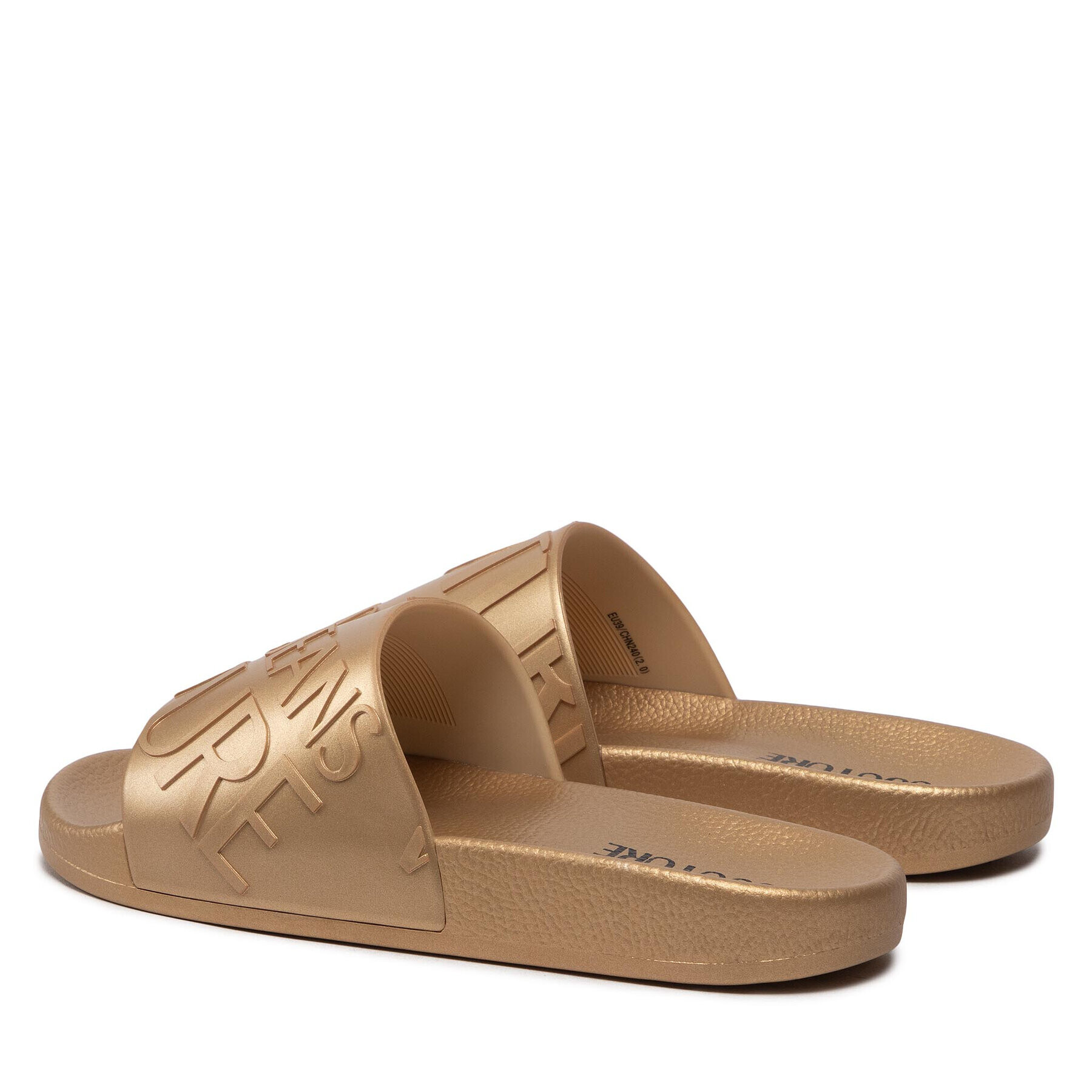 Versace Jeans Couture Чехли 73YA3SQ1 Златист - Pepit.bg