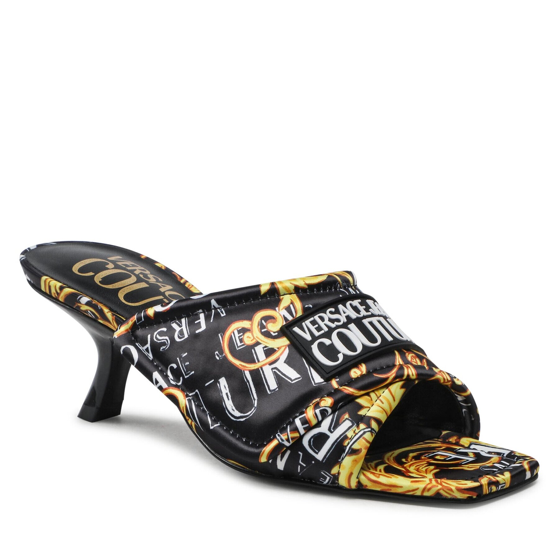 Versace Jeans Couture Чехли 74VA3S45 ZS175 G89 Черен - Pepit.bg