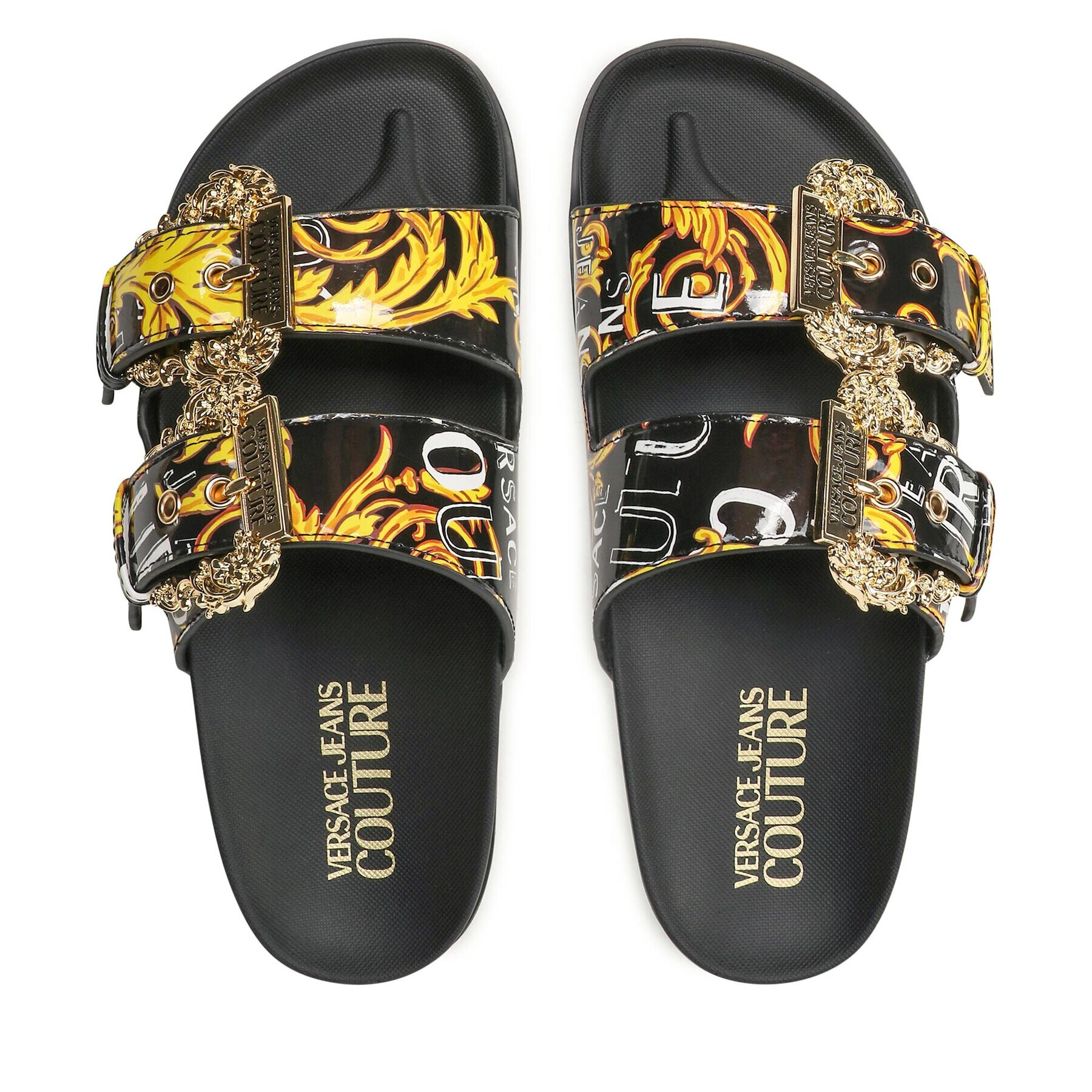 Versace Jeans Couture Чехли 74VA3SM1 ZS366 Черен - Pepit.bg