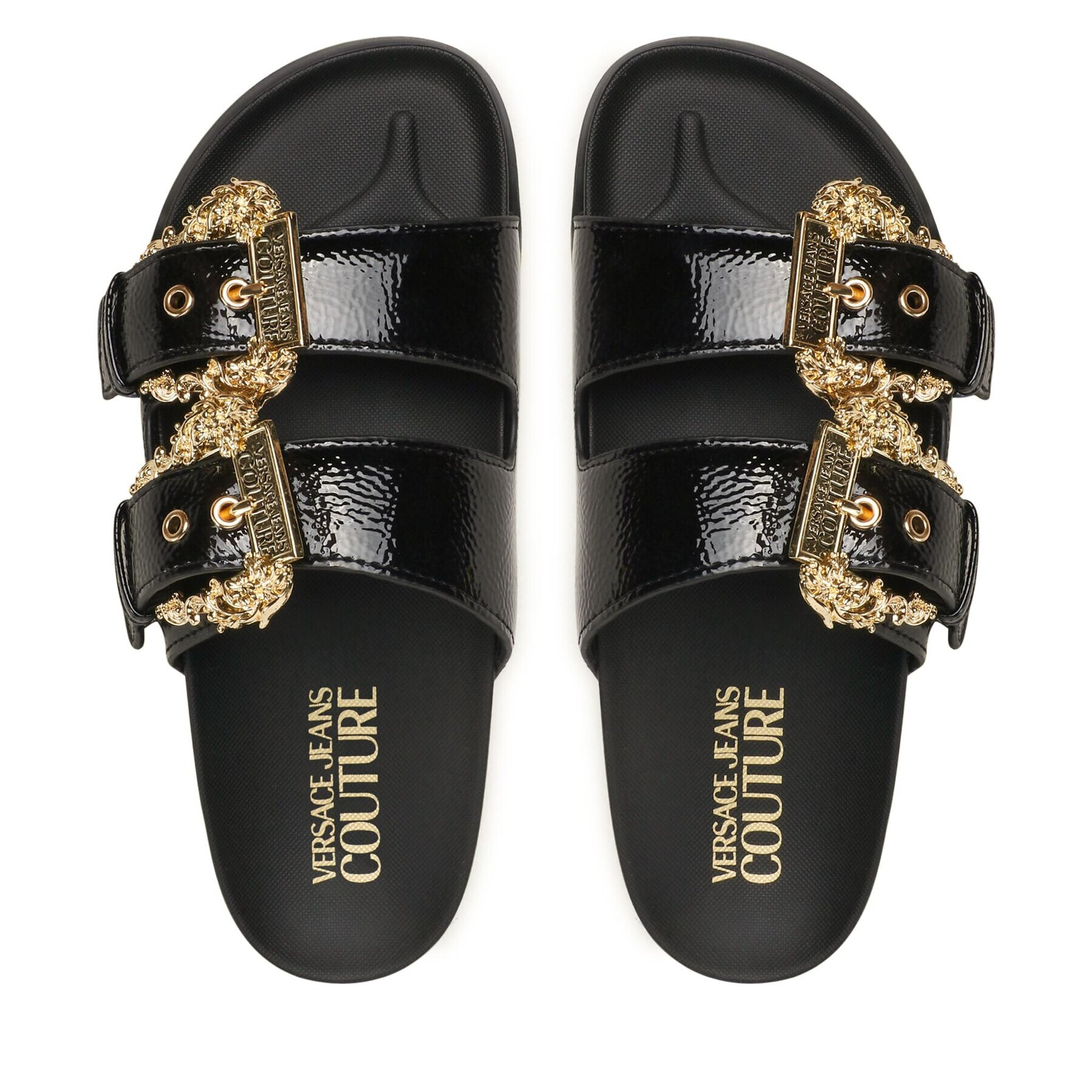 Versace Jeans Couture Чехли 74VA3SM1 ZS539 Черен - Pepit.bg
