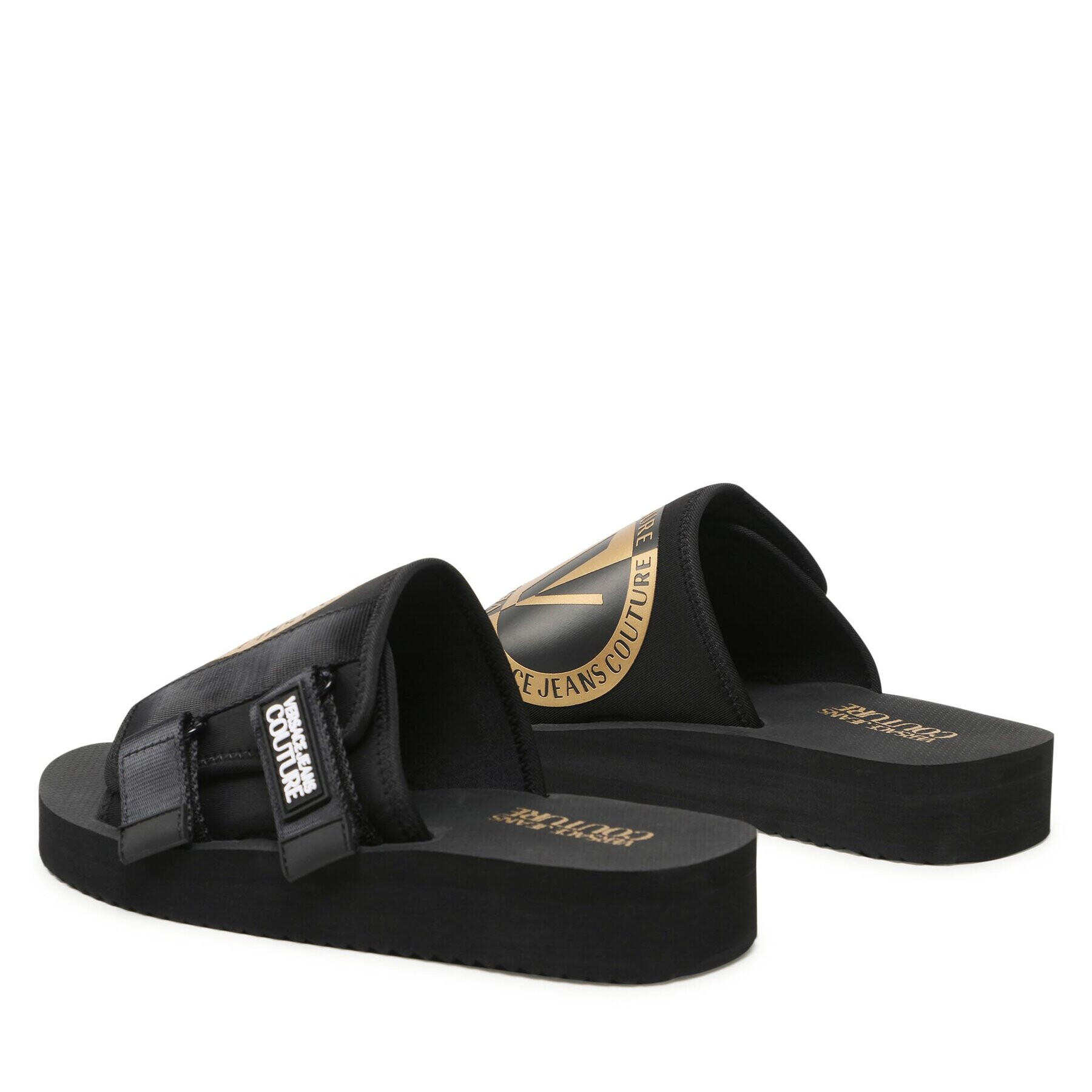 Versace Jeans Couture Чехли 74YA3S7A Черен - Pepit.bg