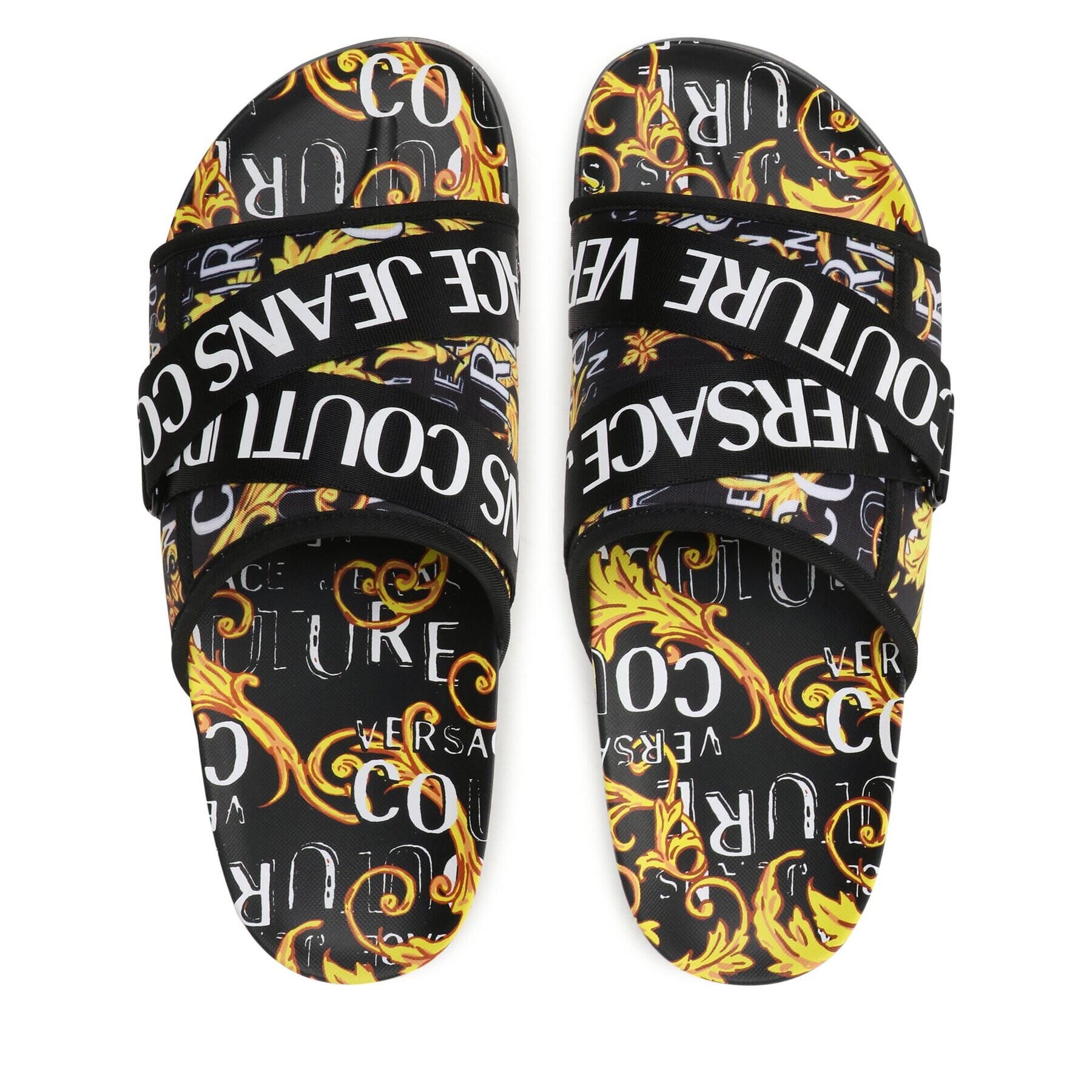 Versace Jeans Couture Чехли 74YA3SM2 Черен - Pepit.bg