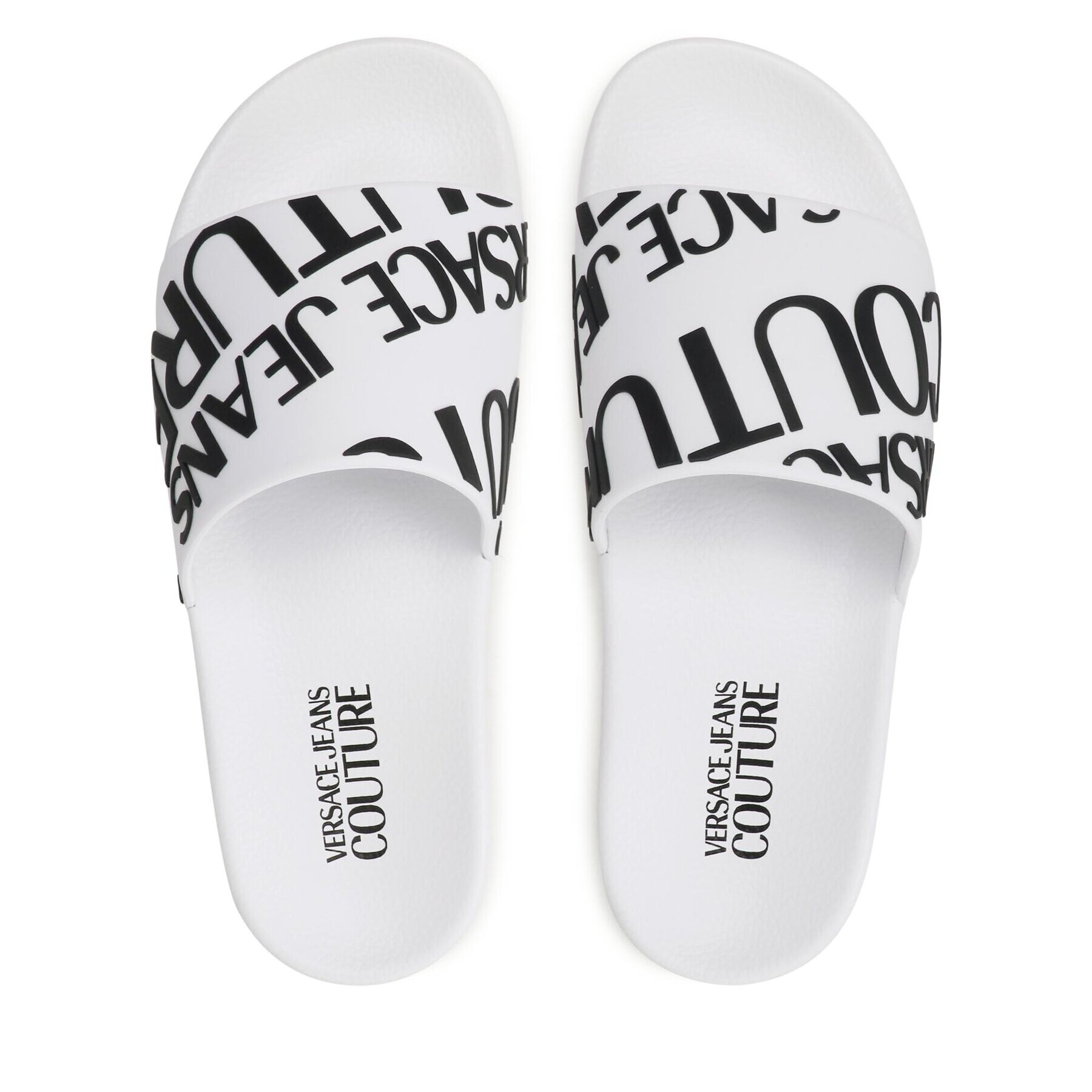 Versace Jeans Couture Чехли 74YA3SQ1 Бял - Pepit.bg
