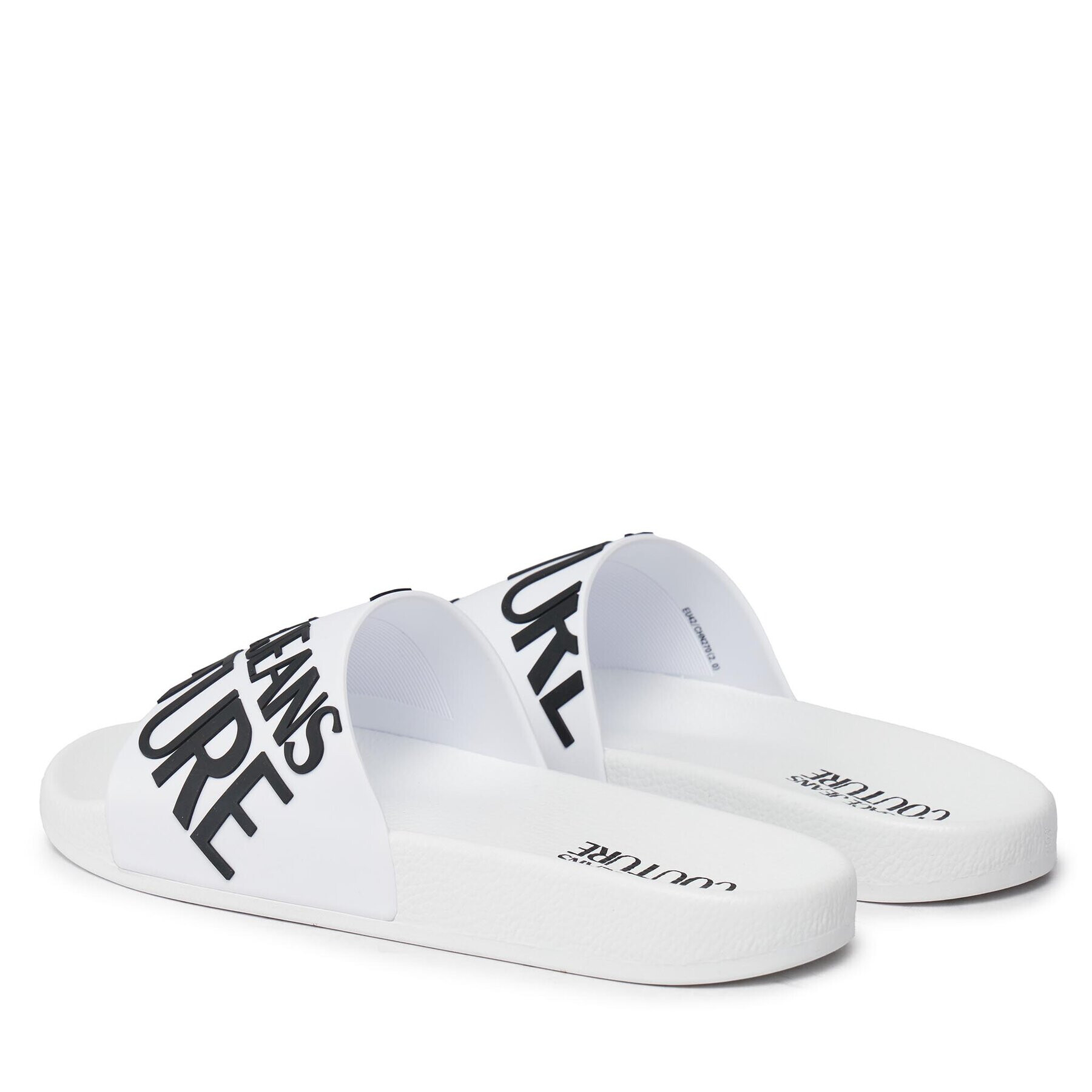 Versace Jeans Couture Чехли 75YA3SQ1 Бял - Pepit.bg