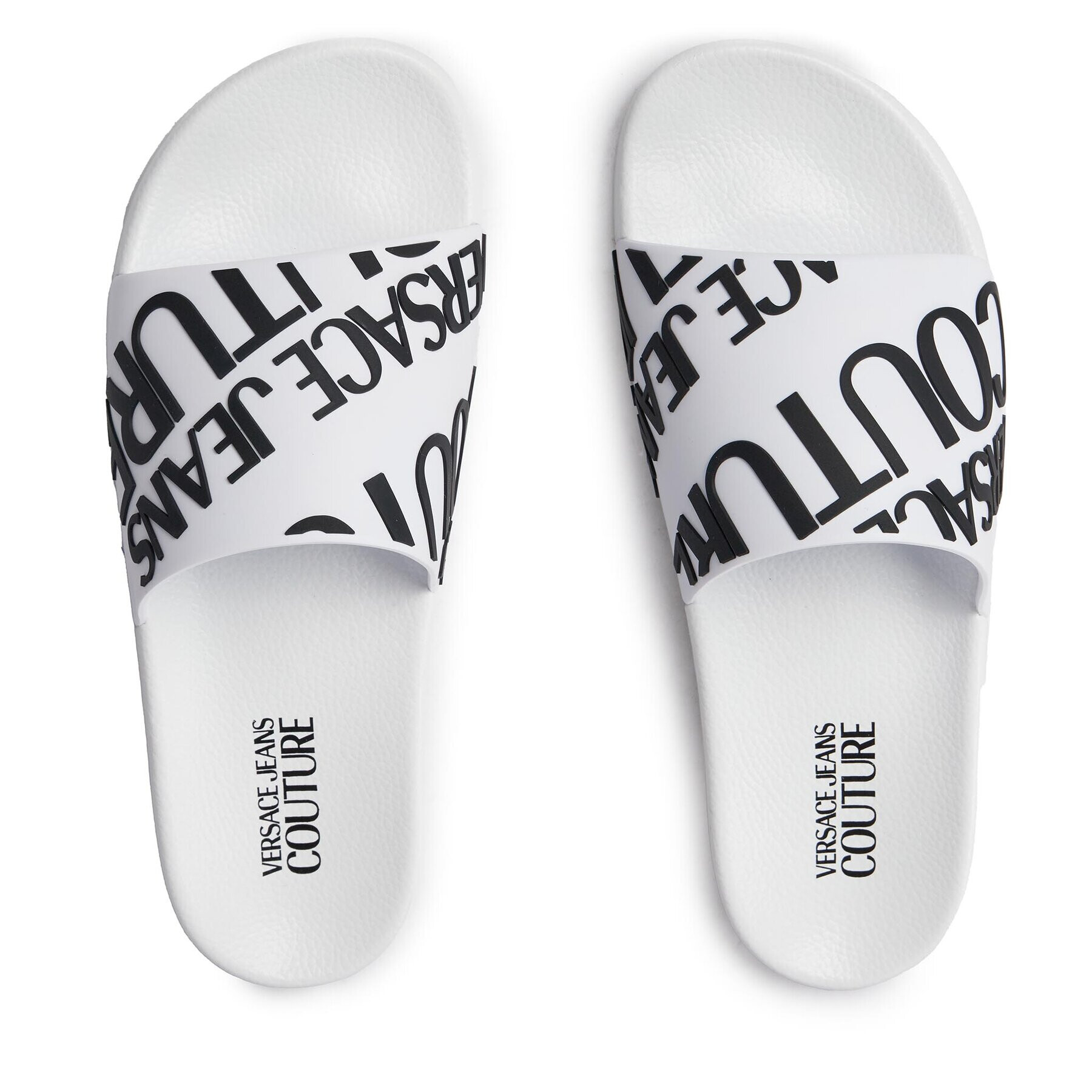 Versace Jeans Couture Чехли 75YA3SQ1 Бял - Pepit.bg