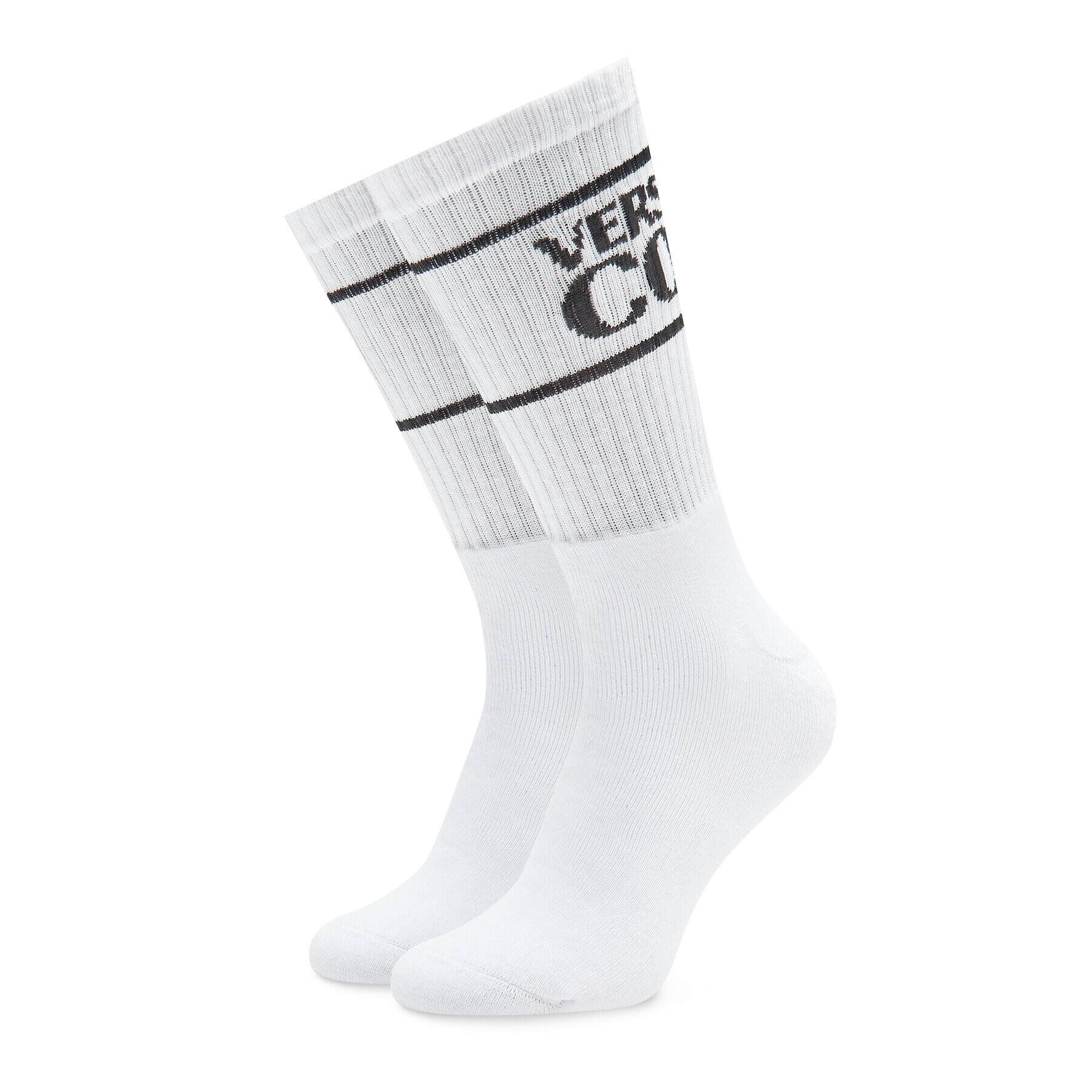 Versace Jeans Couture Чорапи дълги мъжки 74YA0J04 Бял - Pepit.bg