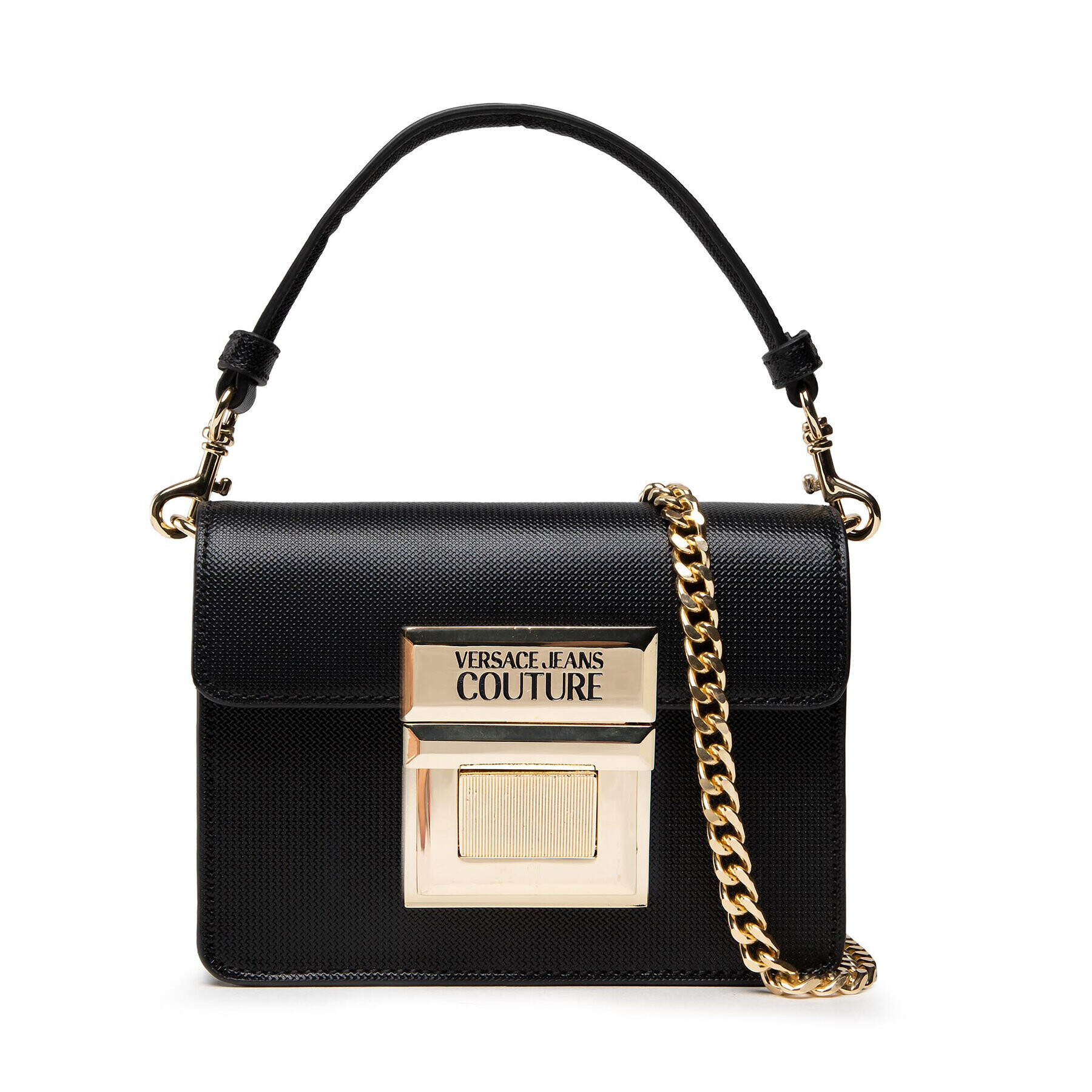 Versace Jeans Couture Дамска чанта 71VA4B23 Черен - Pepit.bg