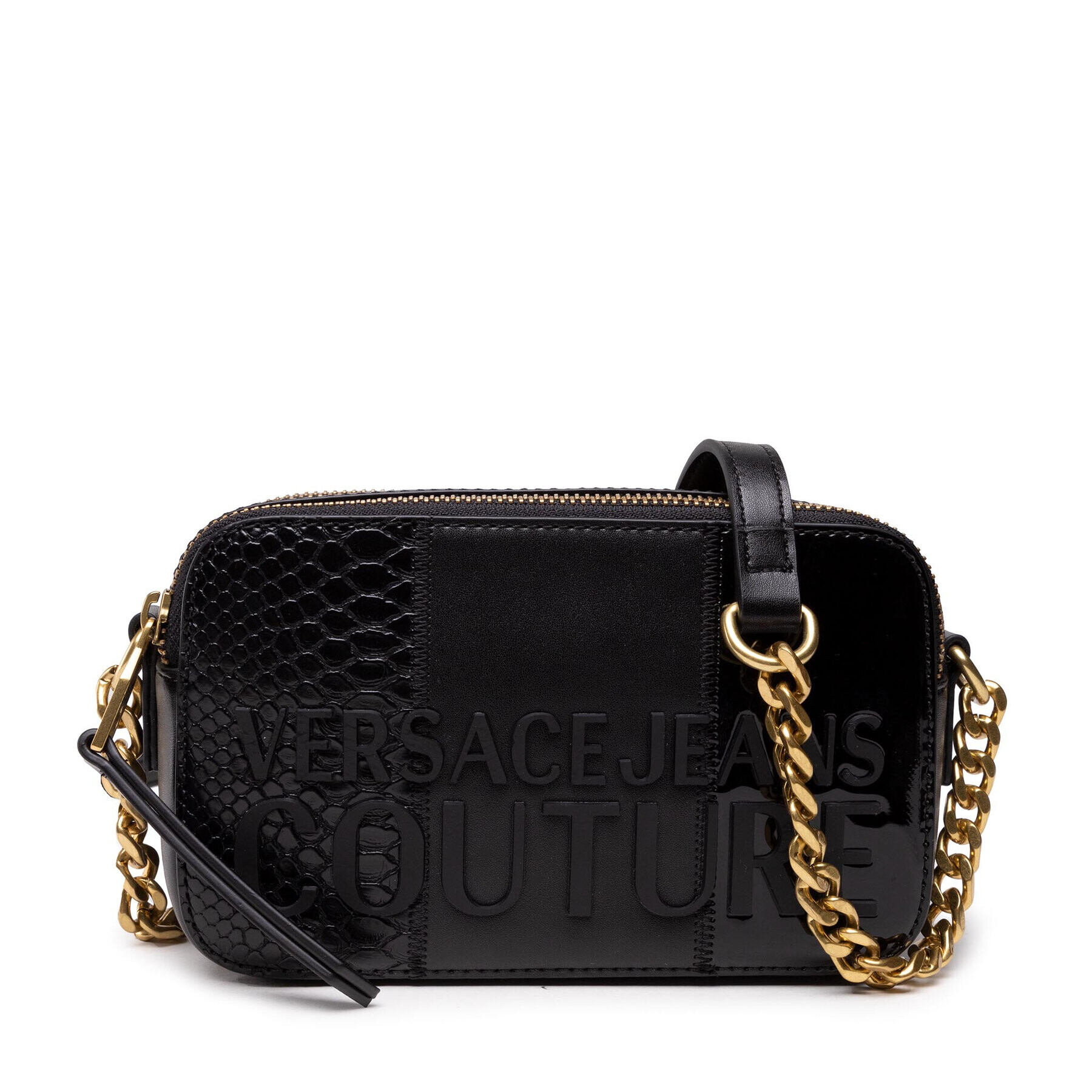 Versace Jeans Couture Дамска чанта 71VA4B41 Черен - Pepit.bg