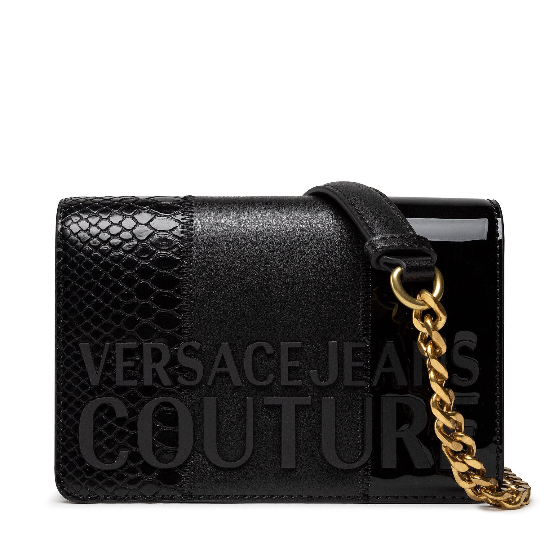Versace Jeans Couture Дамска чанта 71VA4B48 Черен - Pepit.bg