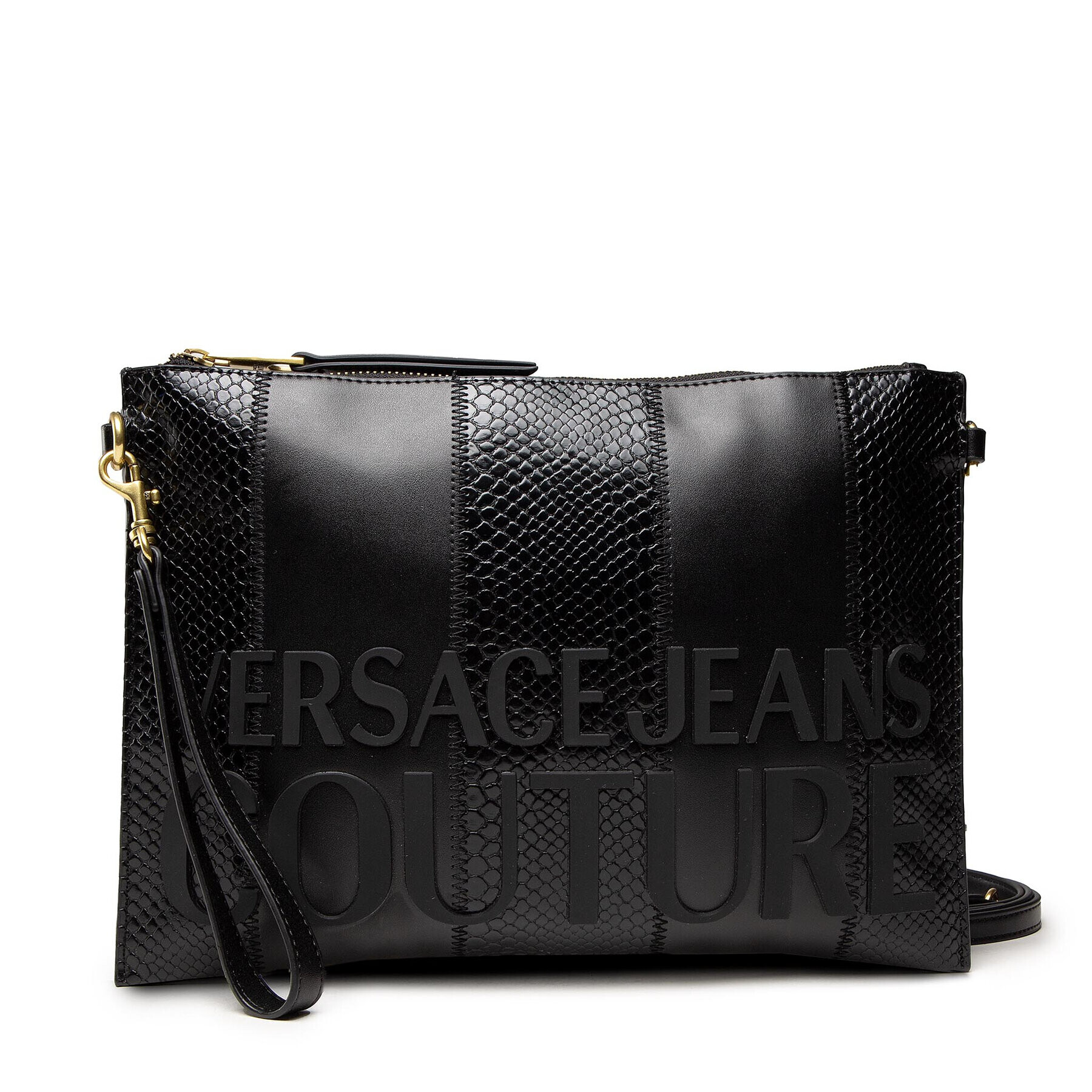 Versace Jeans Couture Дамска чанта 71VA4B4Y Черен - Pepit.bg