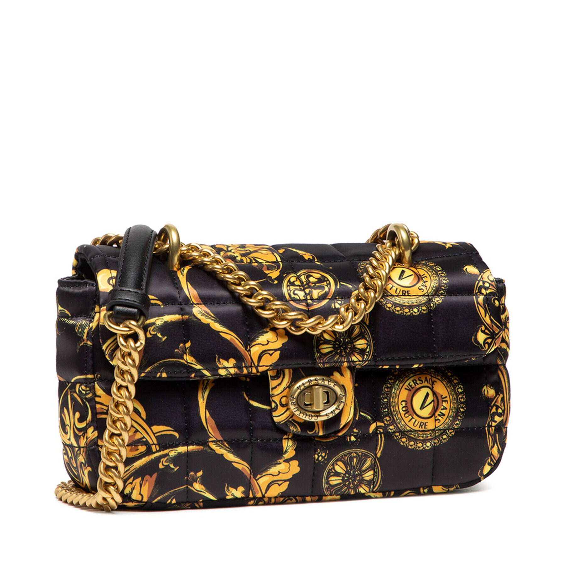 Versace Jeans Couture Дамска чанта 71VA4BB1 Черен - Pepit.bg
