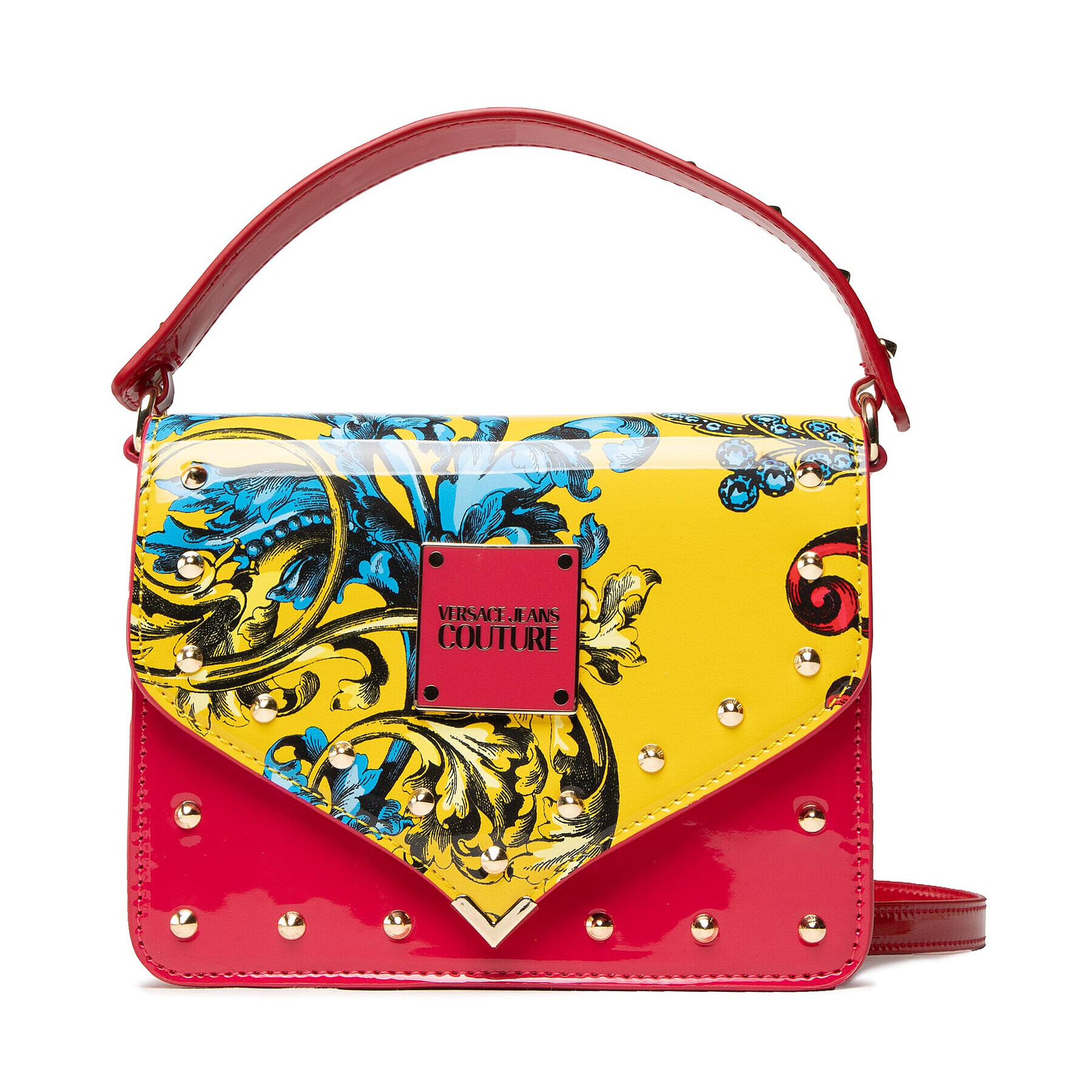Versace Jeans Couture Дамска чанта 71VA4BE1 Розов - Pepit.bg