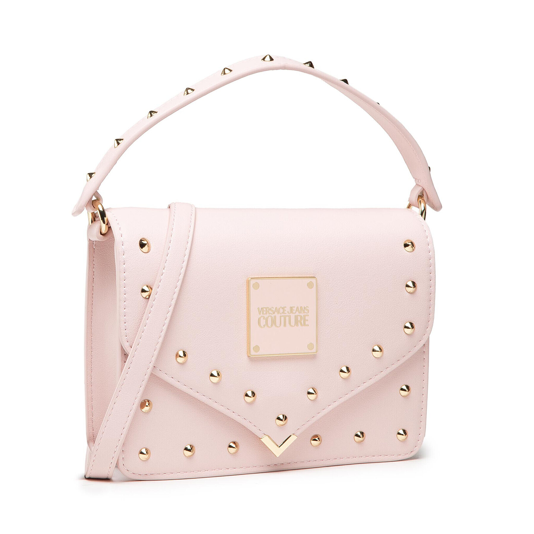 Versace Jeans Couture Дамска чанта 71VA4BE1 Розов - Pepit.bg