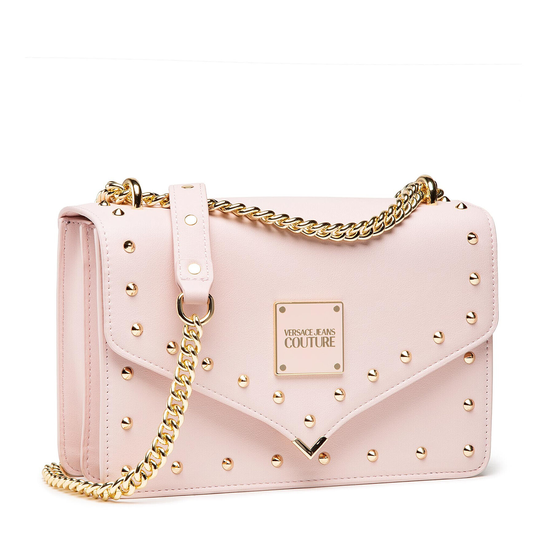 Versace Jeans Couture Дамска чанта 71VA4BE8 Розов - Pepit.bg