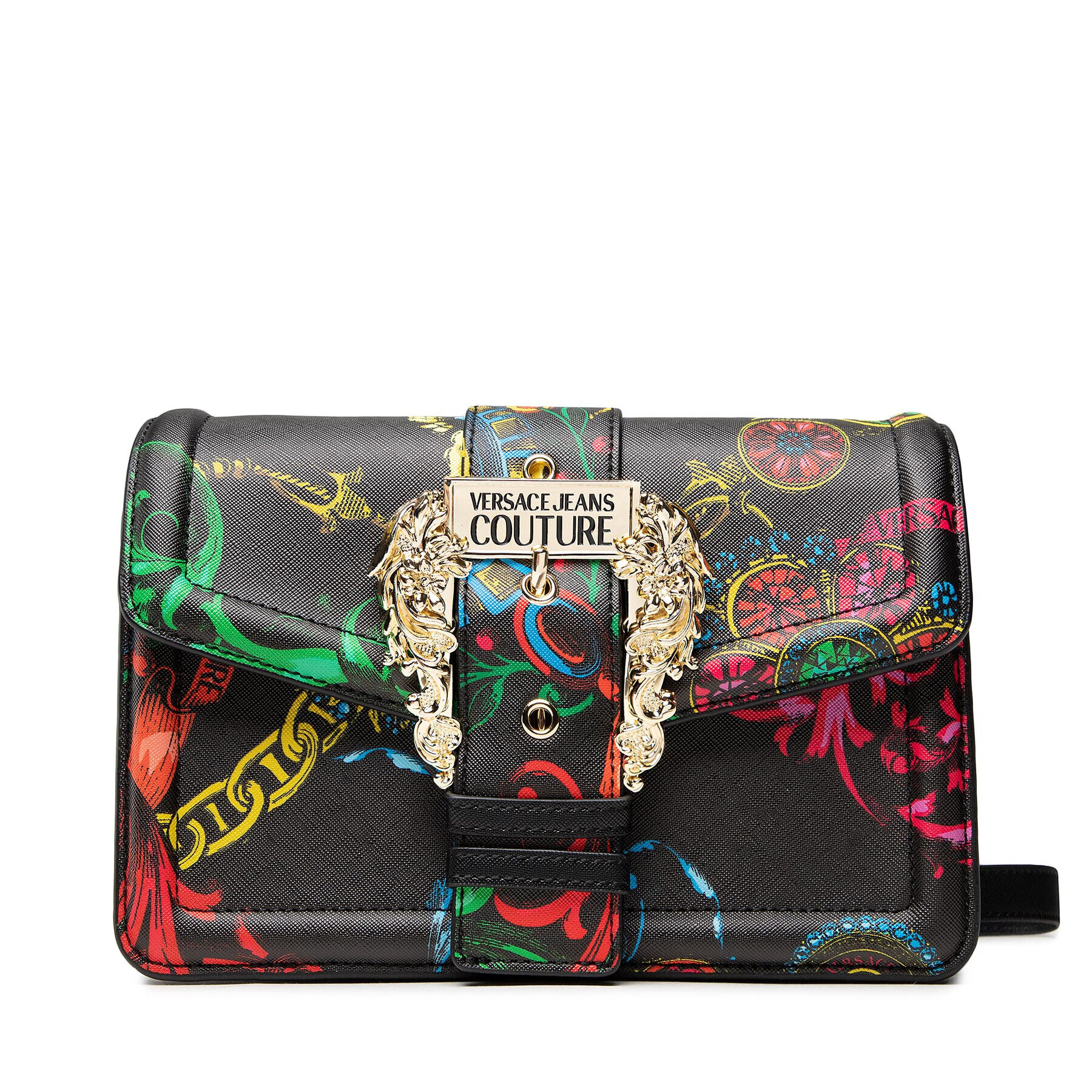 Versace Jeans Couture Дамска чанта 71VA4BF1 Черен - Pepit.bg