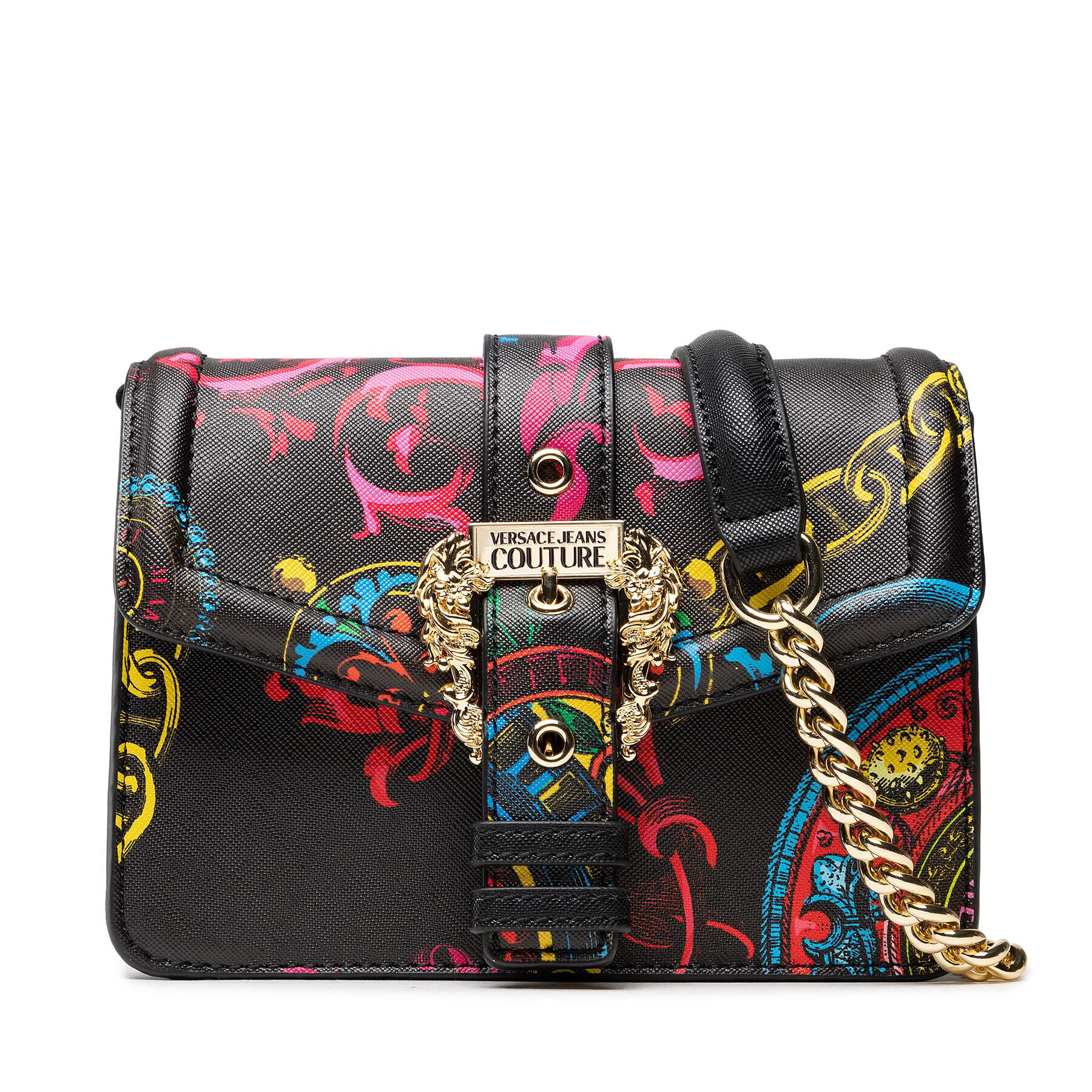 Versace Jeans Couture Дамска чанта 71VA4BF6 Черен - Pepit.bg
