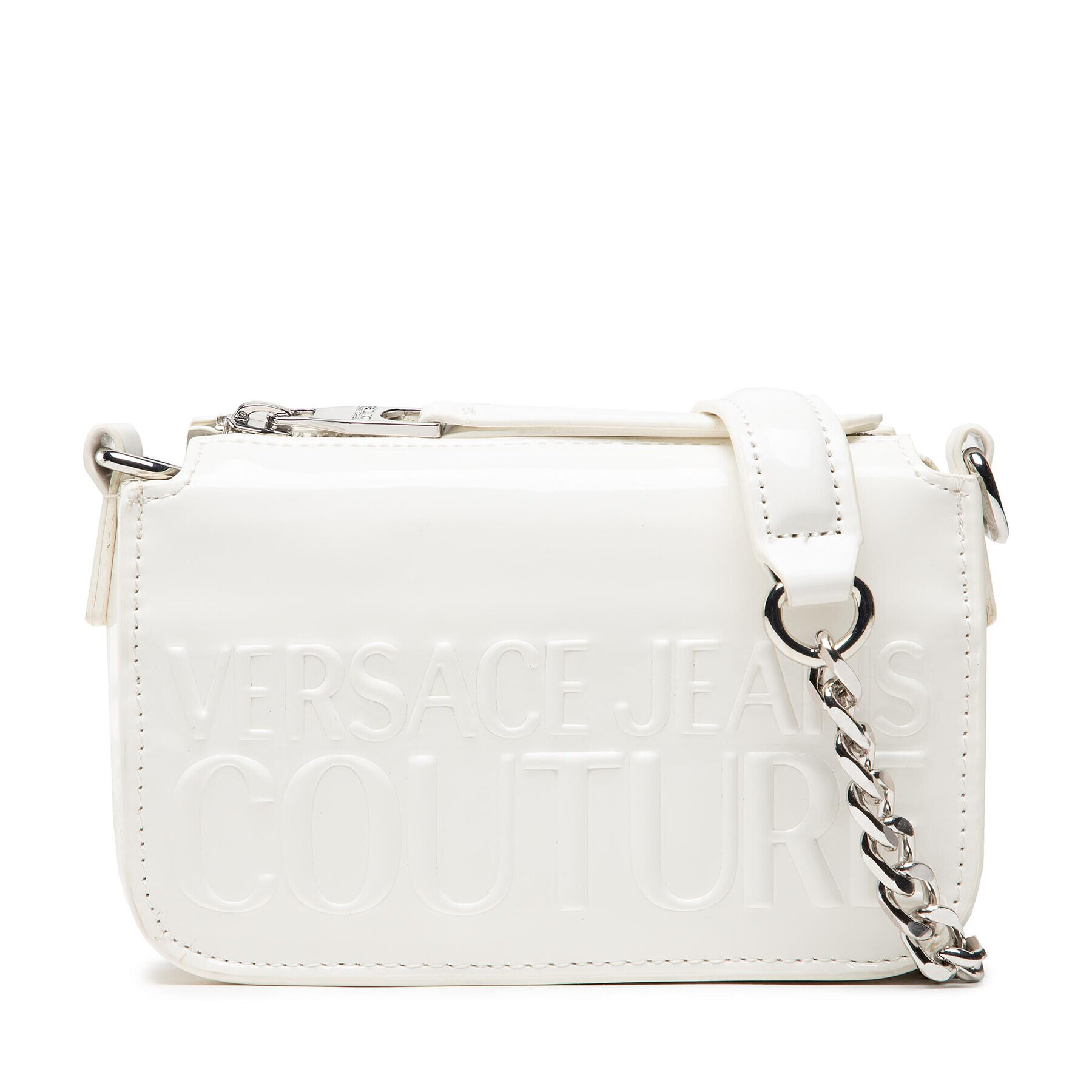 Versace Jeans Couture Дамска чанта 71VA4BR4 Бял - Pepit.bg