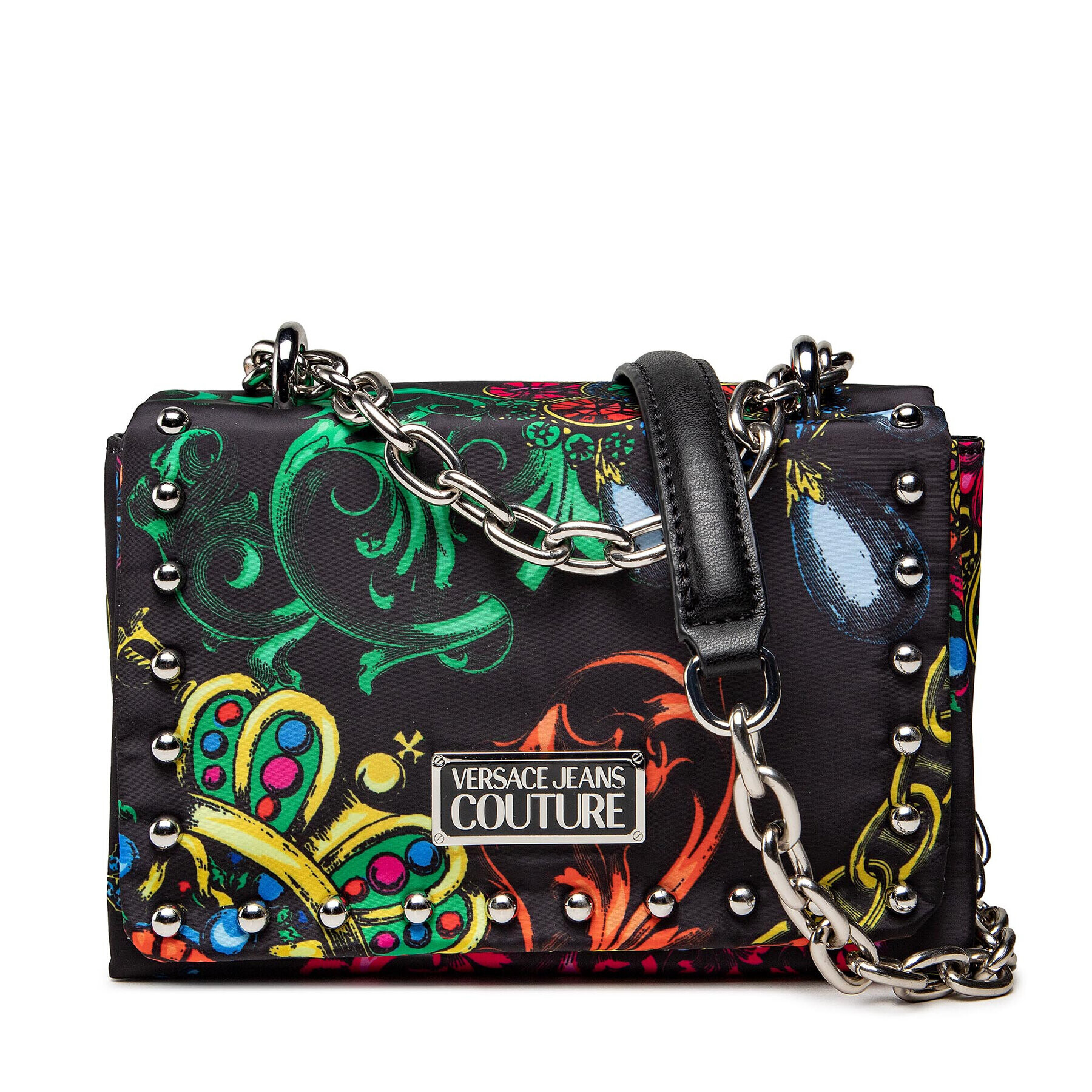 Versace Jeans Couture Дамска чанта 71VA4BX1 Черен - Pepit.bg