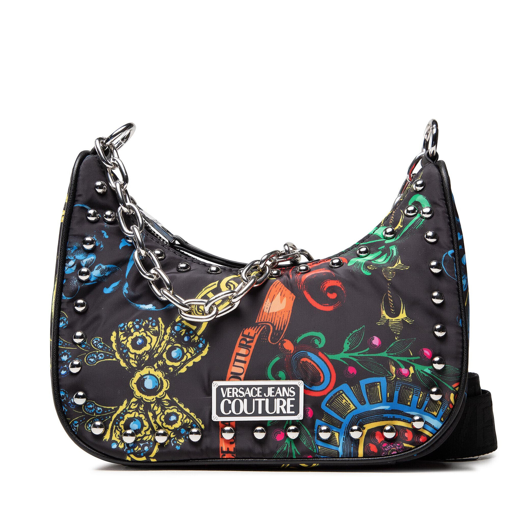Versace Jeans Couture Дамска чанта 71VA4BX6 Черен - Pepit.bg