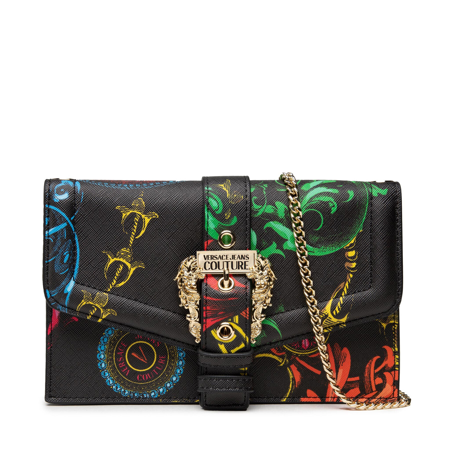 Versace Jeans Couture Дамска чанта 71VA5PF6 Черен - Pepit.bg