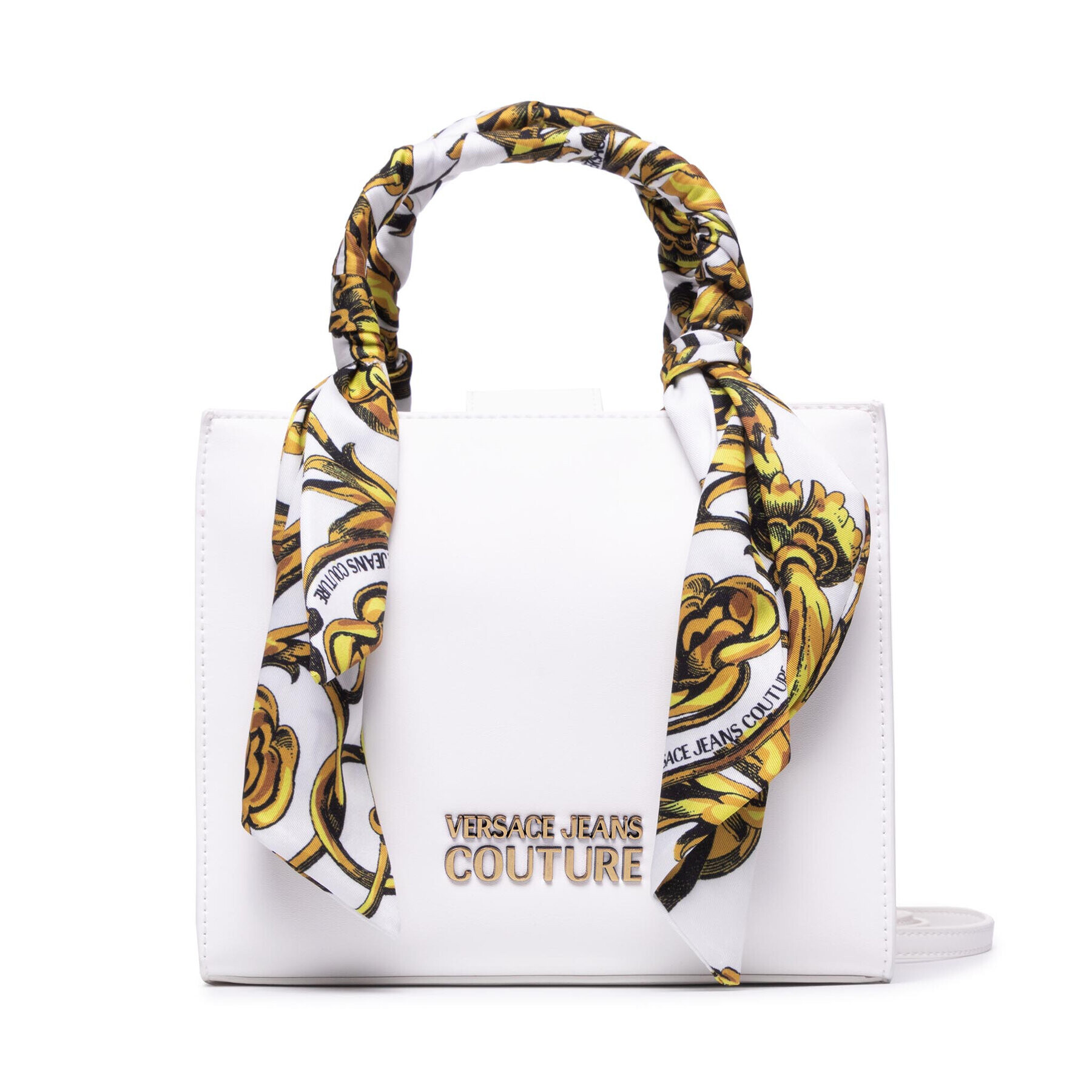 Versace Jeans Couture Дамска чанта 72VA4BA3 Бял - Pepit.bg