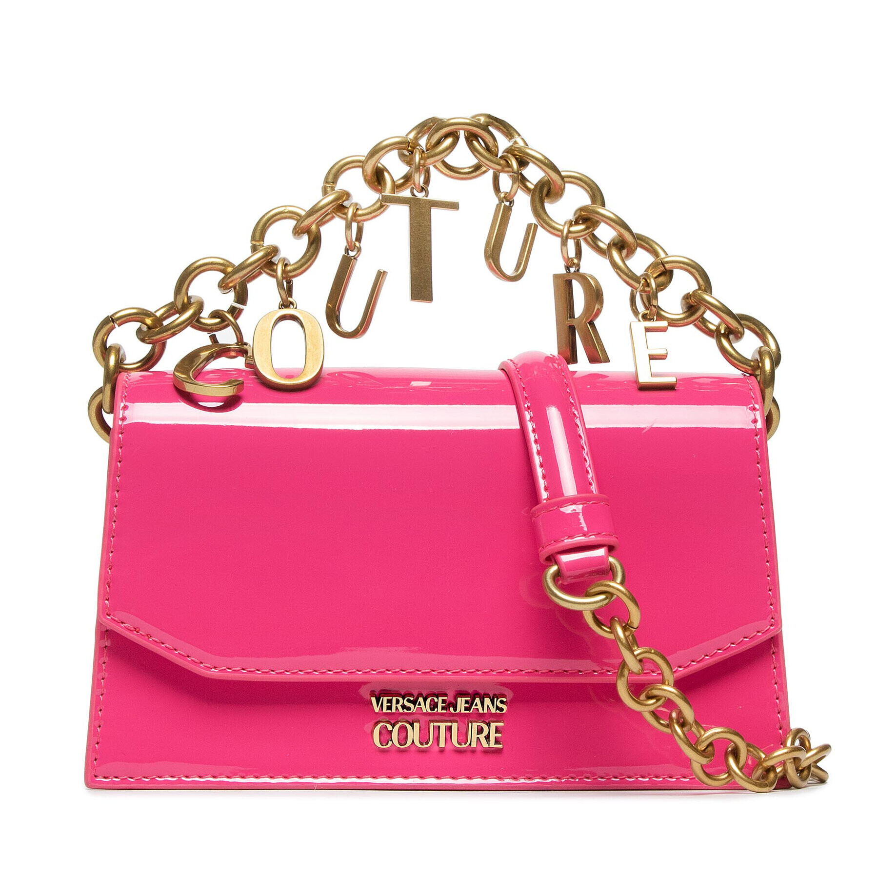 Versace Jeans Couture Дамска чанта 72VA4BC2 Розов - Pepit.bg