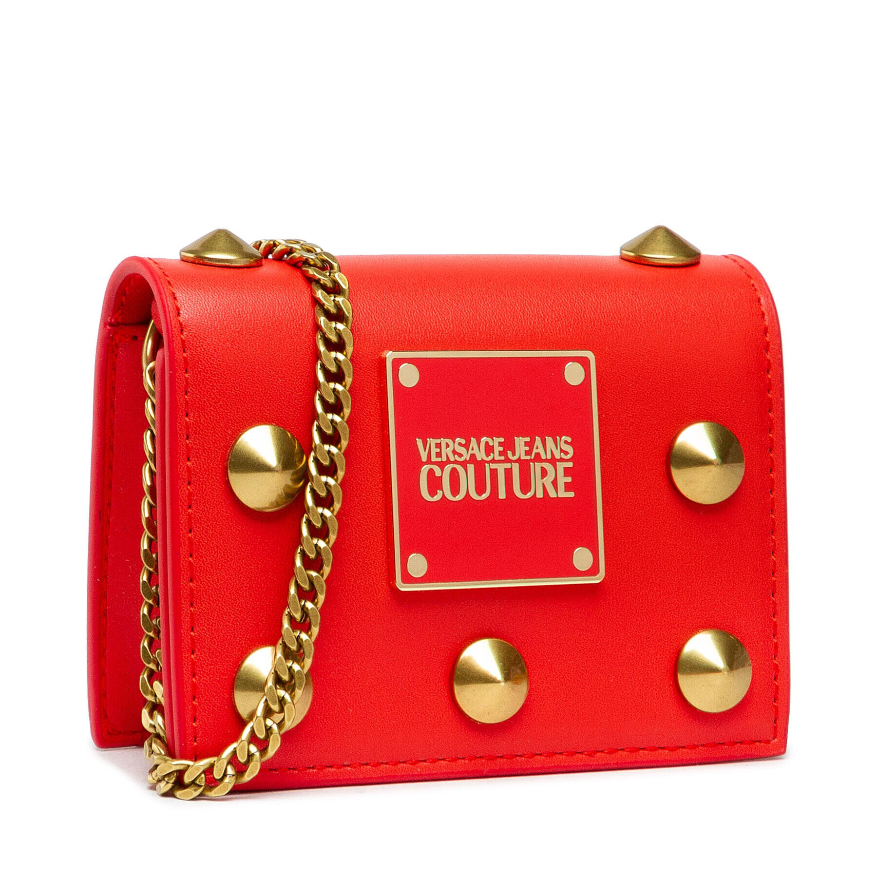 Versace Jeans Couture Дамска чанта 72VA4BE5 71407 Червен - Pepit.bg