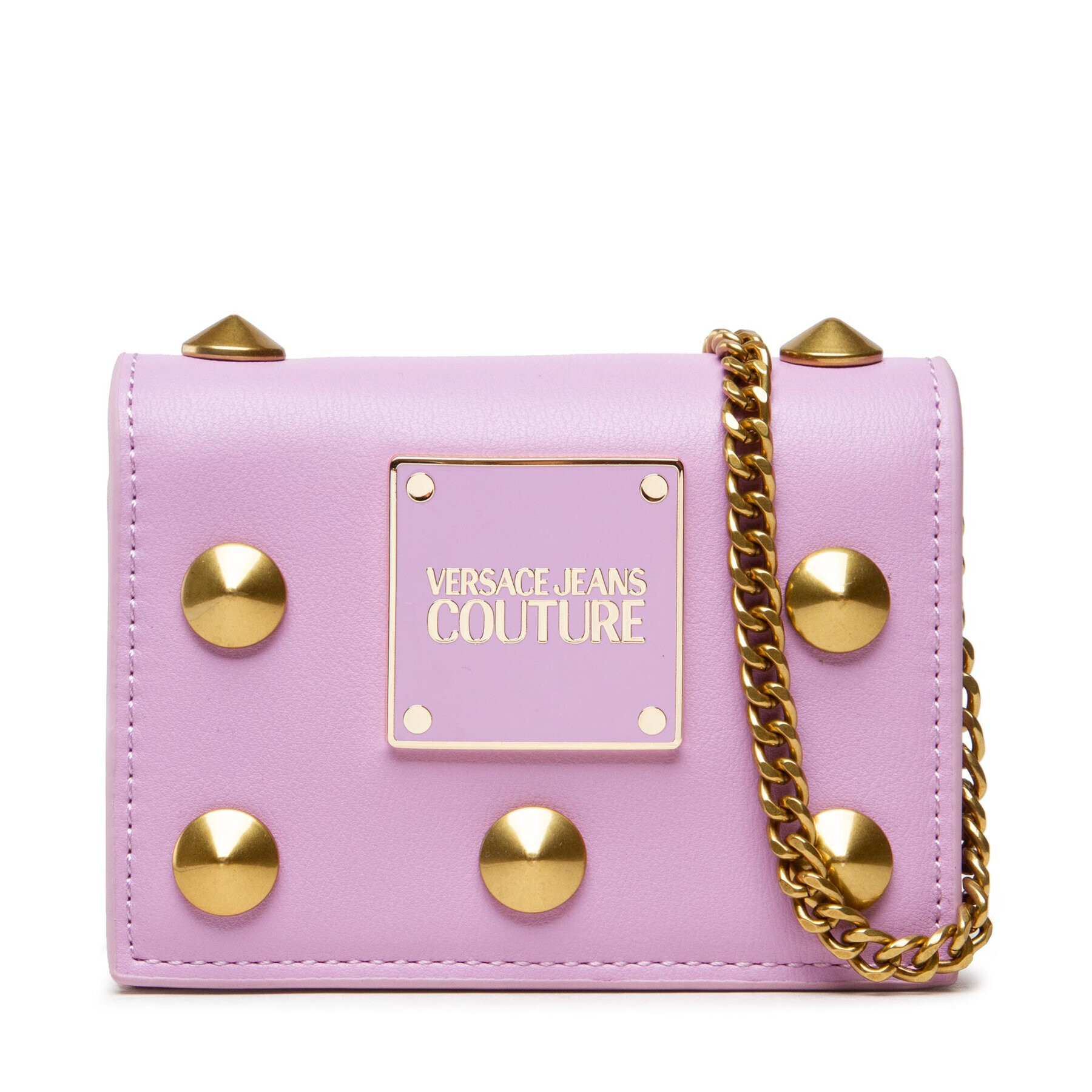 Versace Jeans Couture Дамска чанта 72VA4BE5 Виолетов - Pepit.bg