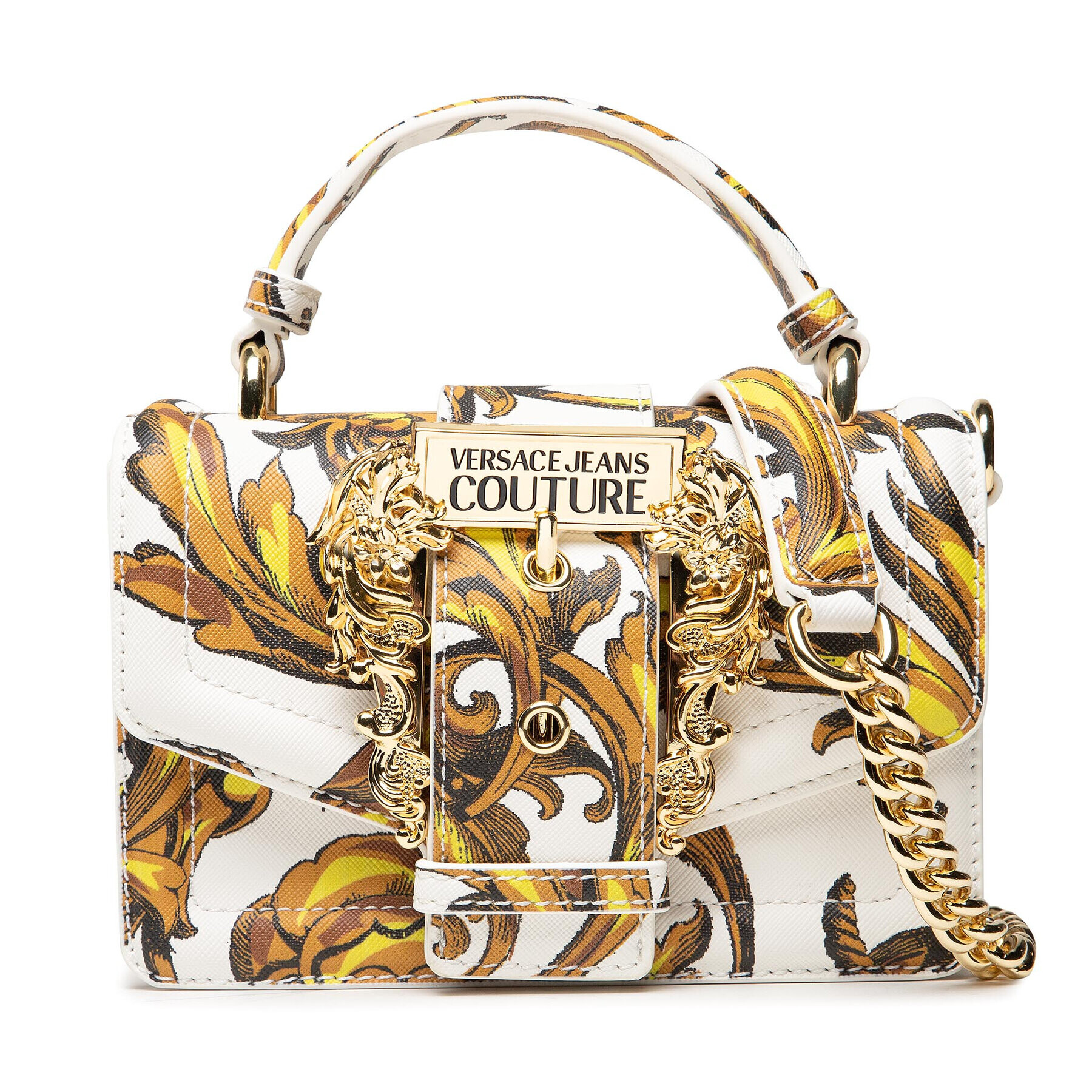 Versace Jeans Couture Дамска чанта 72VA4BF6 Бял - Pepit.bg
